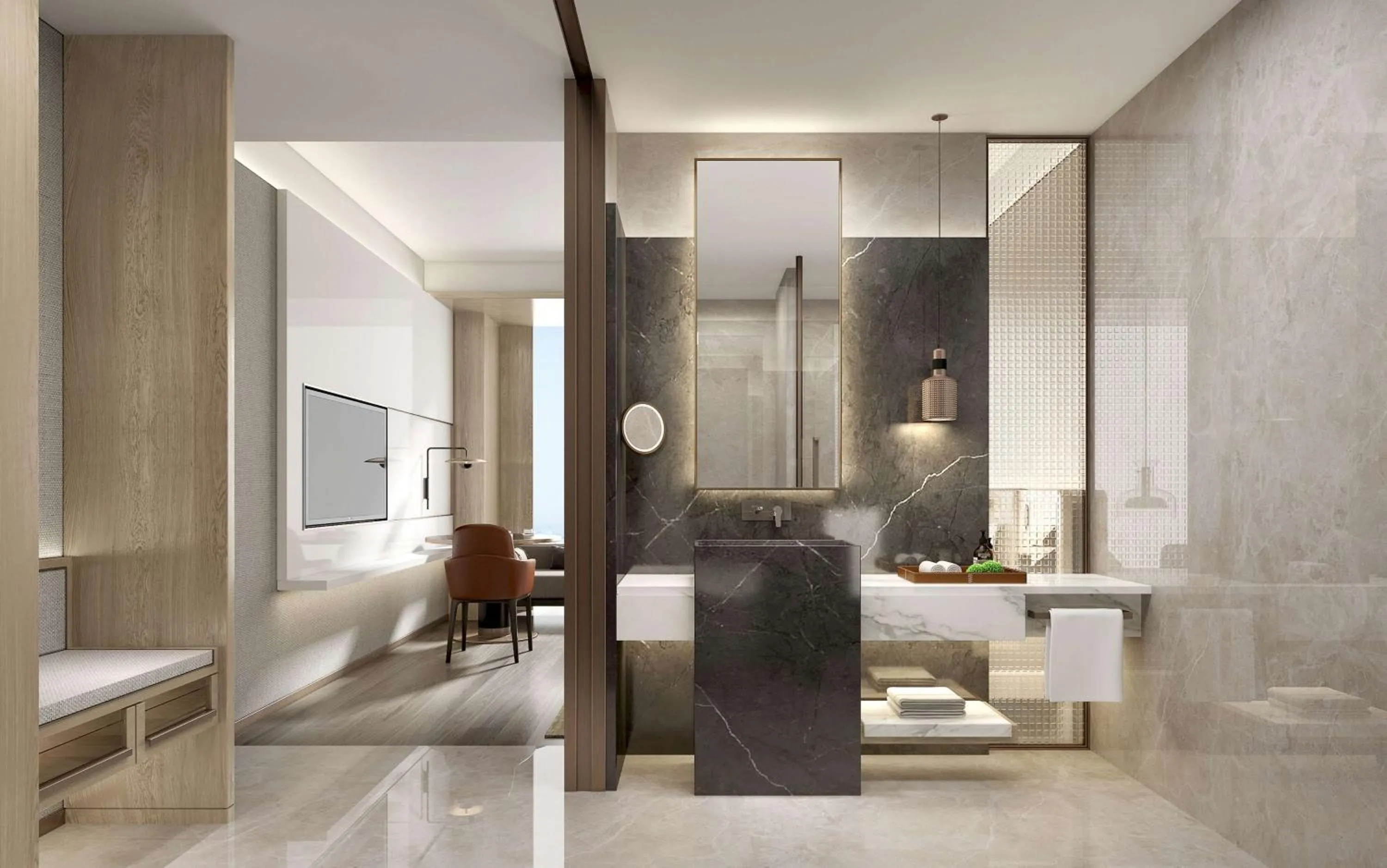 Bathroom in Doubletree By Hilton Xian Fengdong