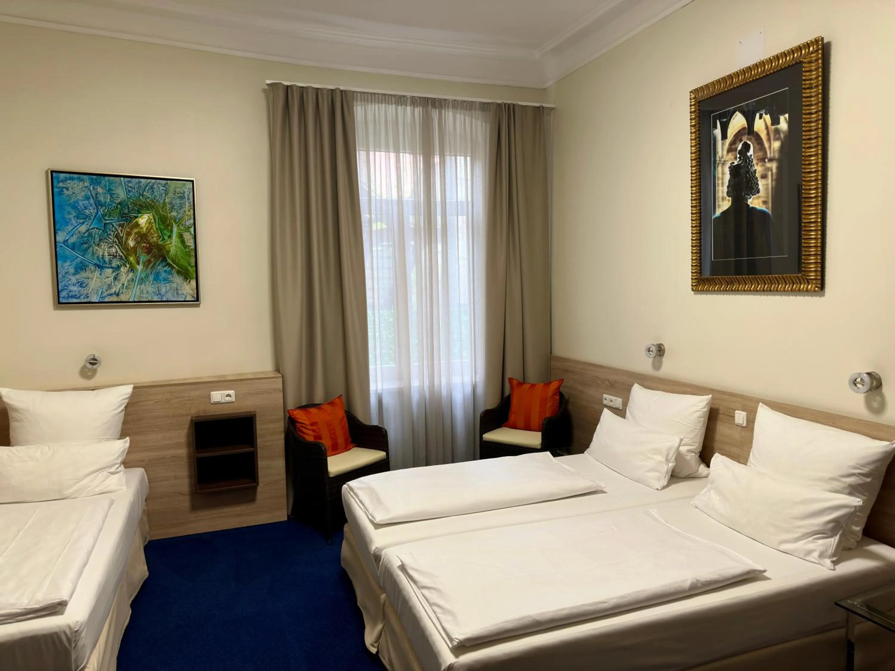 Bed in Hotel Central