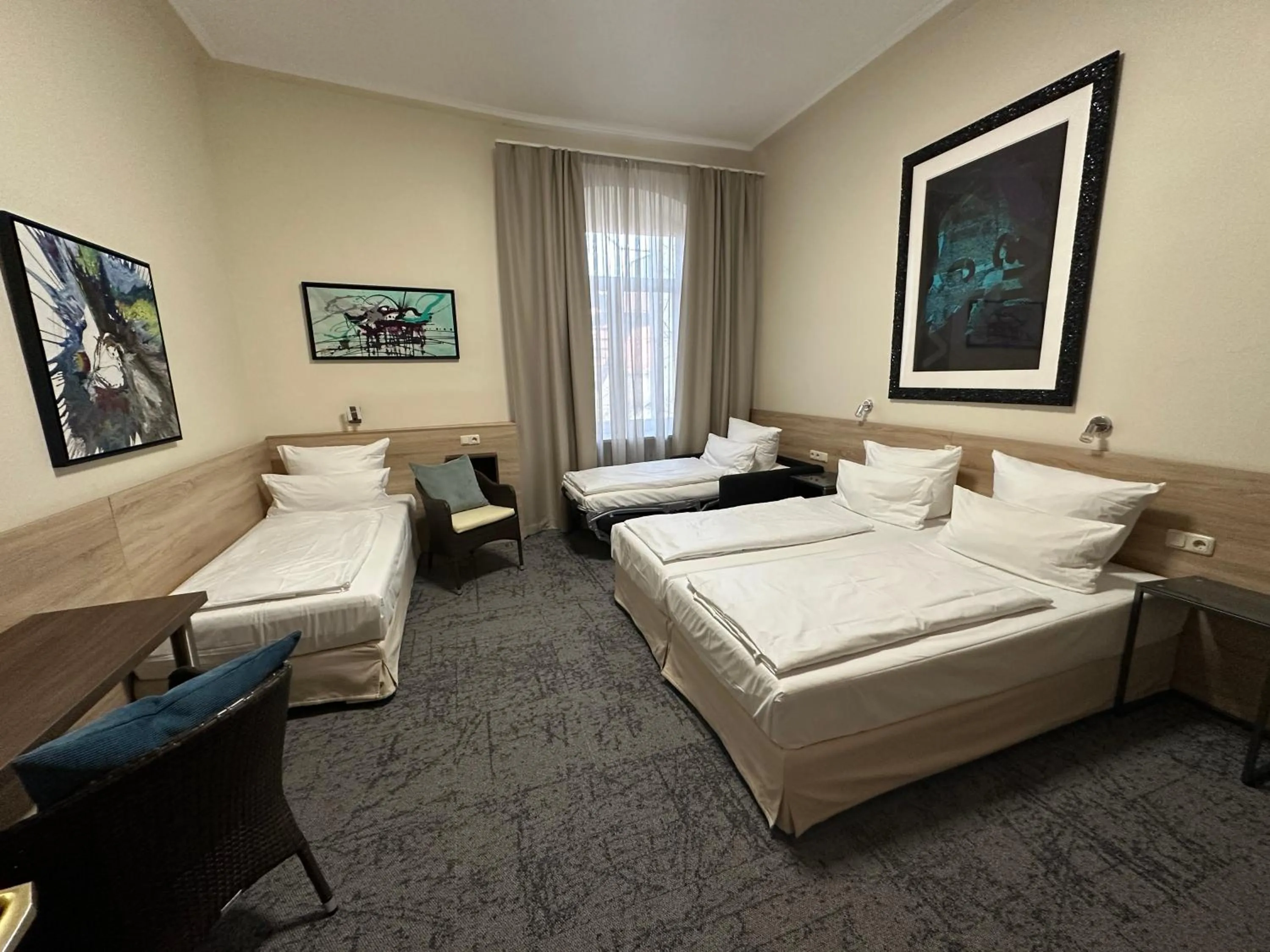 Bed in Hotel Central