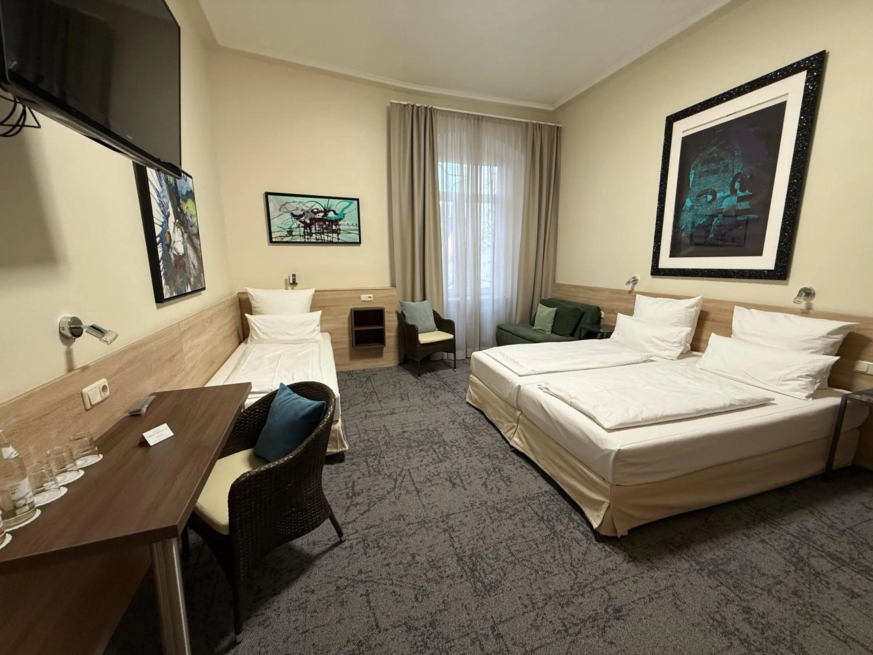 Bed in Hotel Central