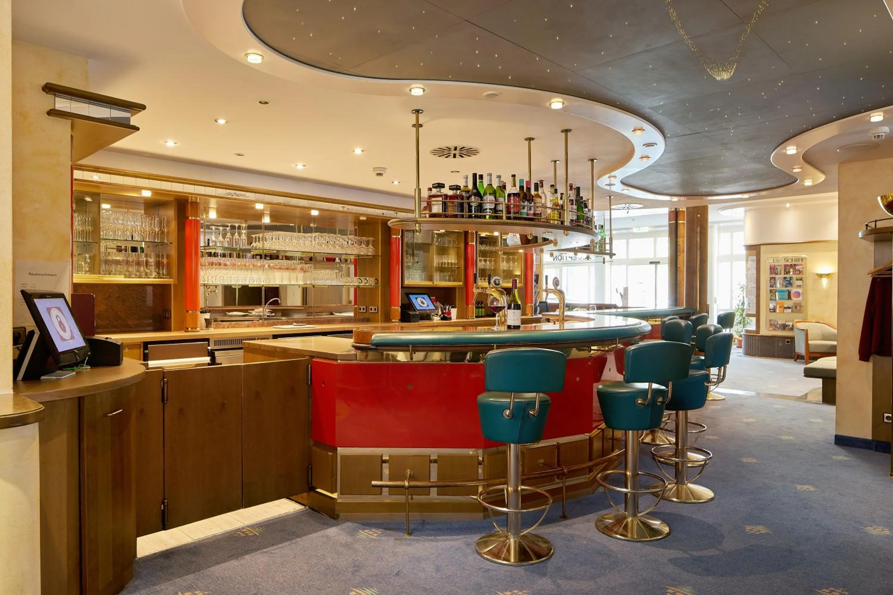 Lounge or bar in Hotel Zum Schiff