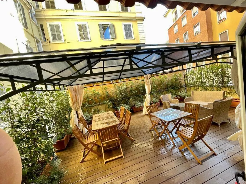 Balcony/Terrace in Art Atelier Risorgimento Guest House