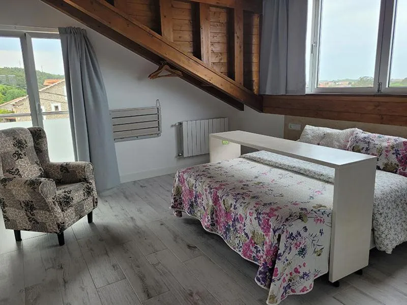 Bed in La Casuca de Mamina