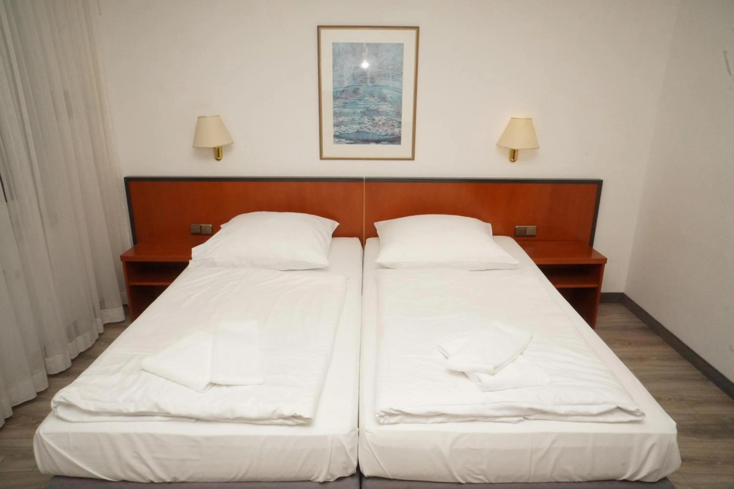 Bed in Hotel Birkenwerder