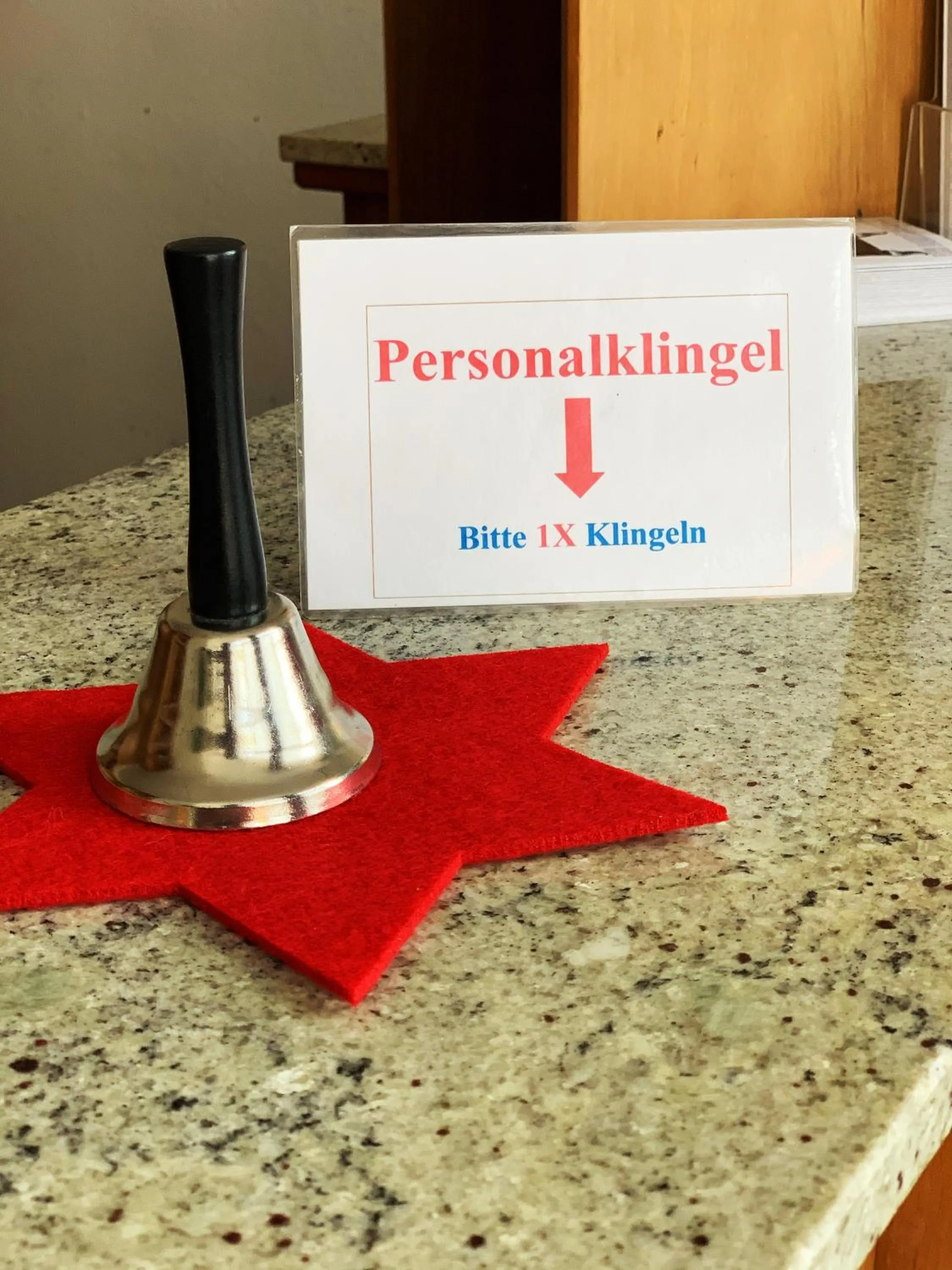 Lobby or reception in Hotel Birkenwerder