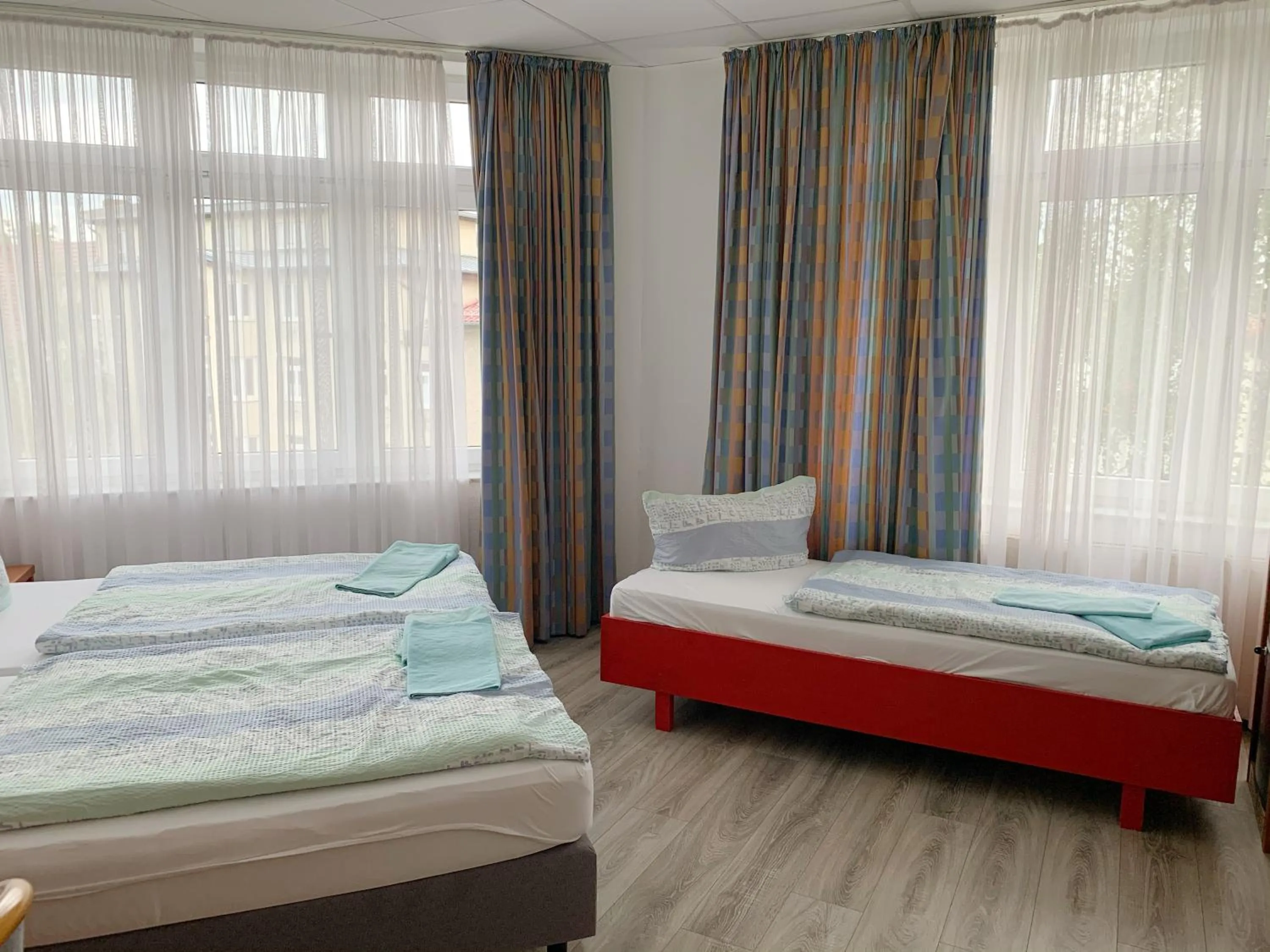 Bed in Hotel Birkenwerder