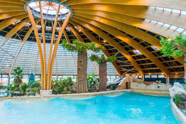 Aqua park in Mobile Homes by KelAir at Camping Domaine des Ormes