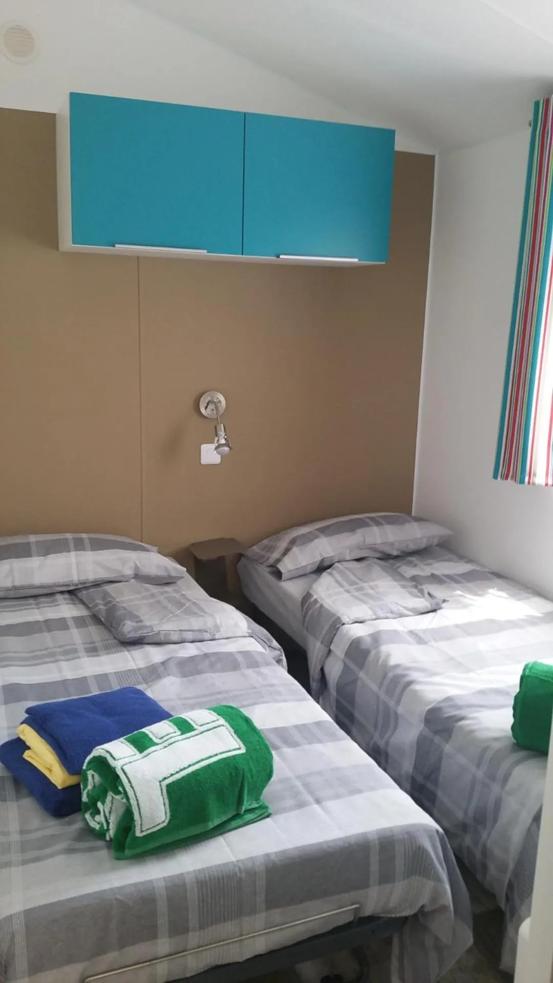 Bed in Mobile Homes by KelAir at Camping Domaine des Ormes