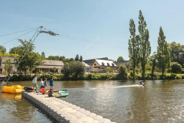 Aqua park in Mobile Homes by KelAir at Camping Domaine des Ormes