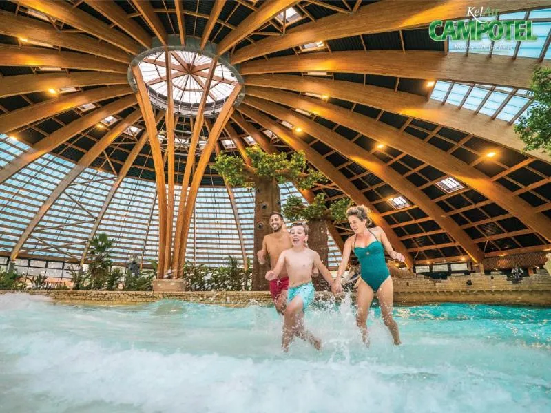 Aqua park in Mobile Homes by KelAir at Camping Domaine des Ormes