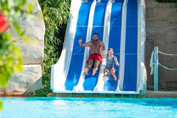 Aqua park in Mobile Homes by KelAir at Camping Domaine des Ormes