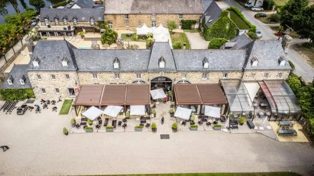 Restaurant/places to eat in Mobile Homes by KelAir at Camping Domaine des Ormes
