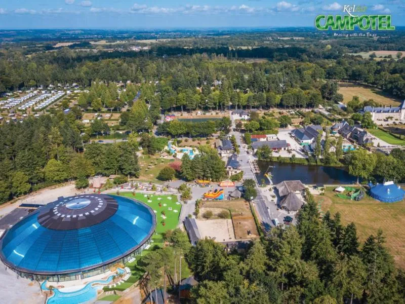 Natural landscape in Mobile Homes by KelAir at Camping Domaine des Ormes