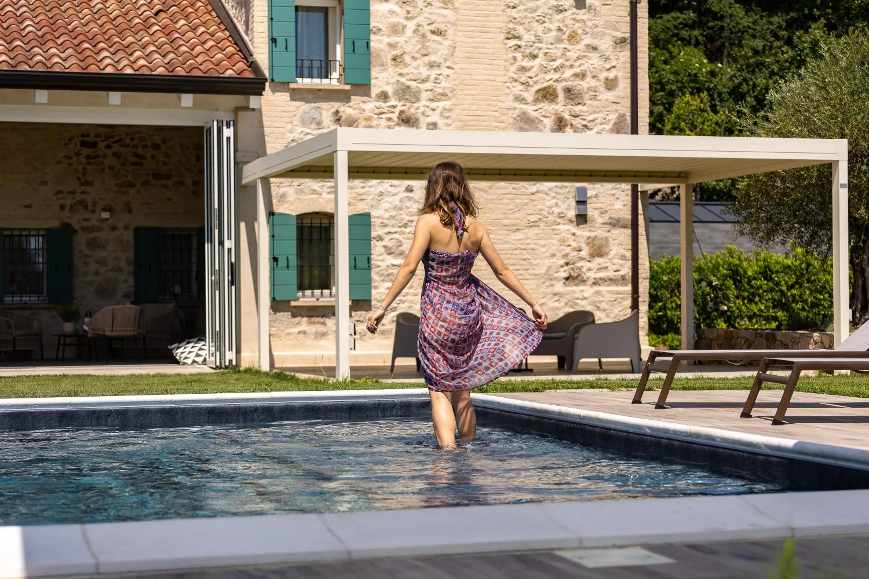 Swimming pool in Casa Massaro Todeschini
