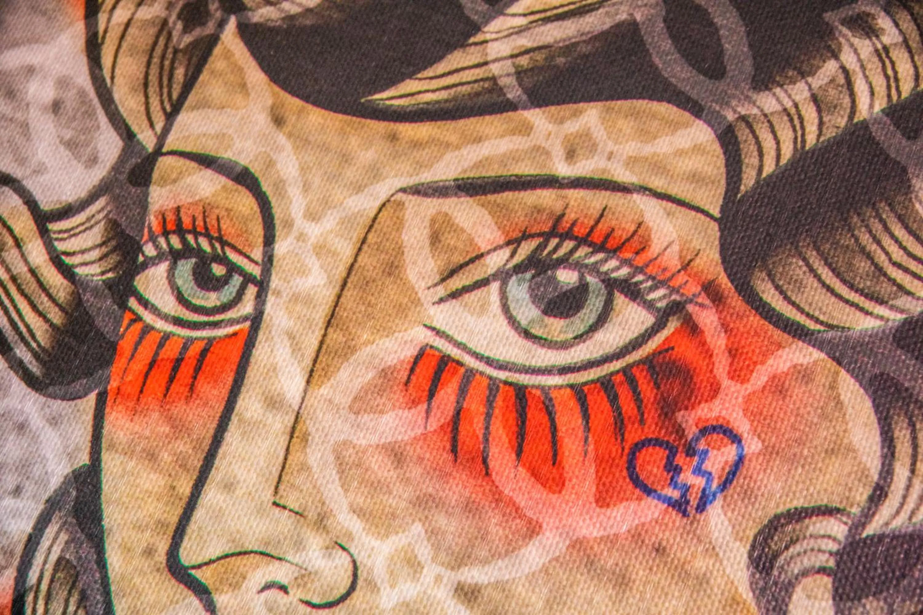 Decorative detail in MUZE Hotel Utrecht