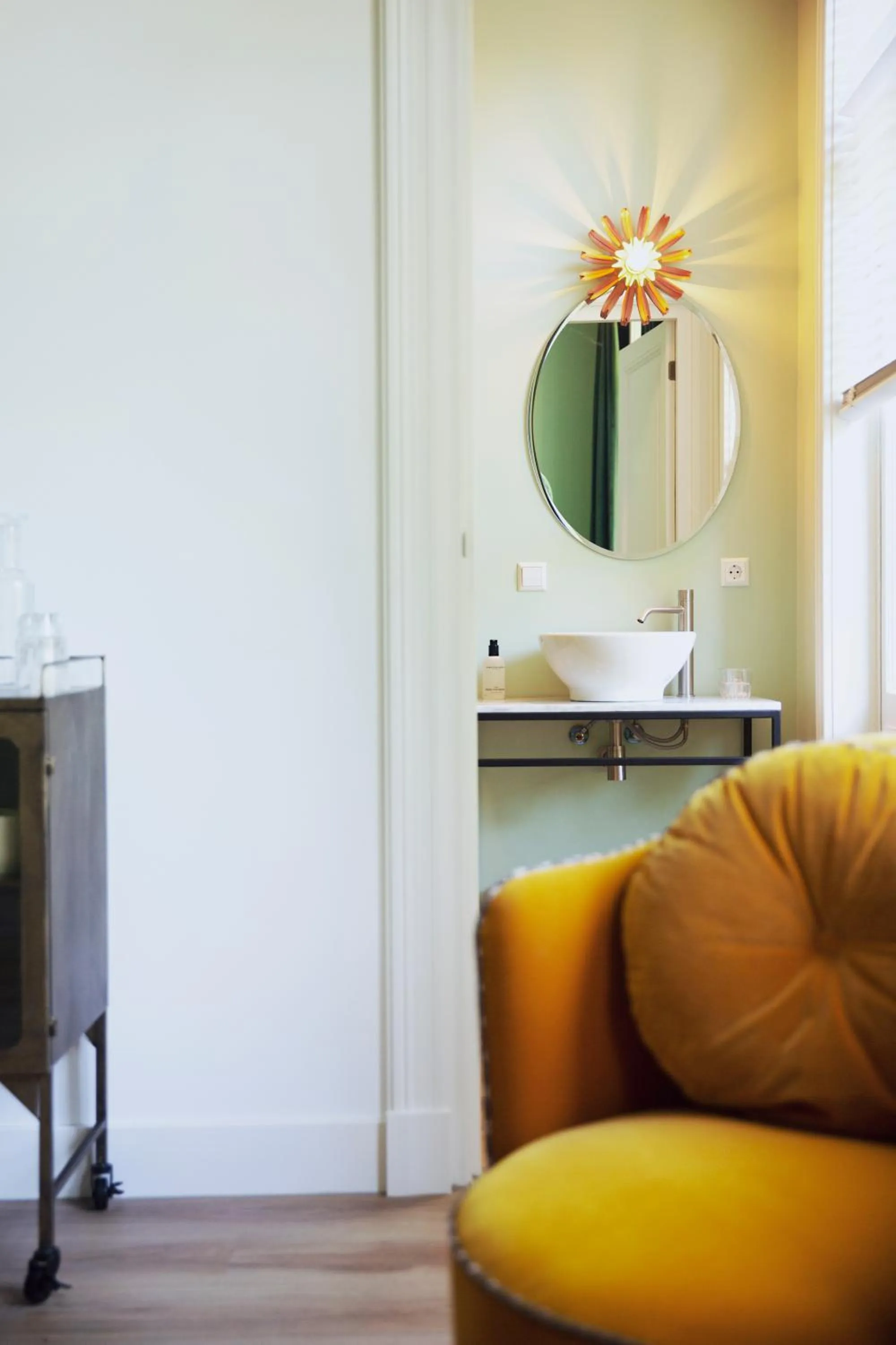 Seating area in MUZE Hotel Utrecht