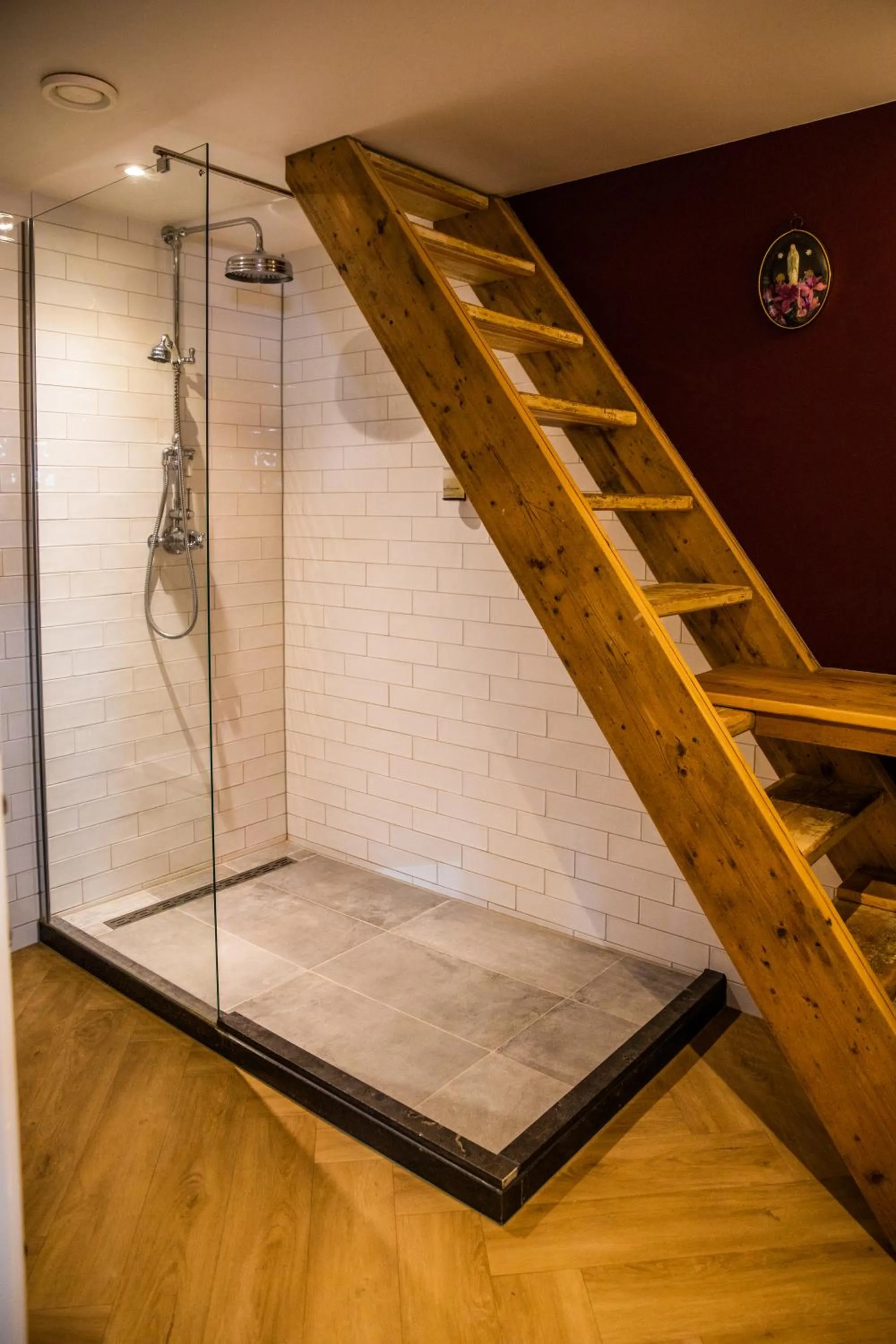 Shower in MUZE Hotel Utrecht