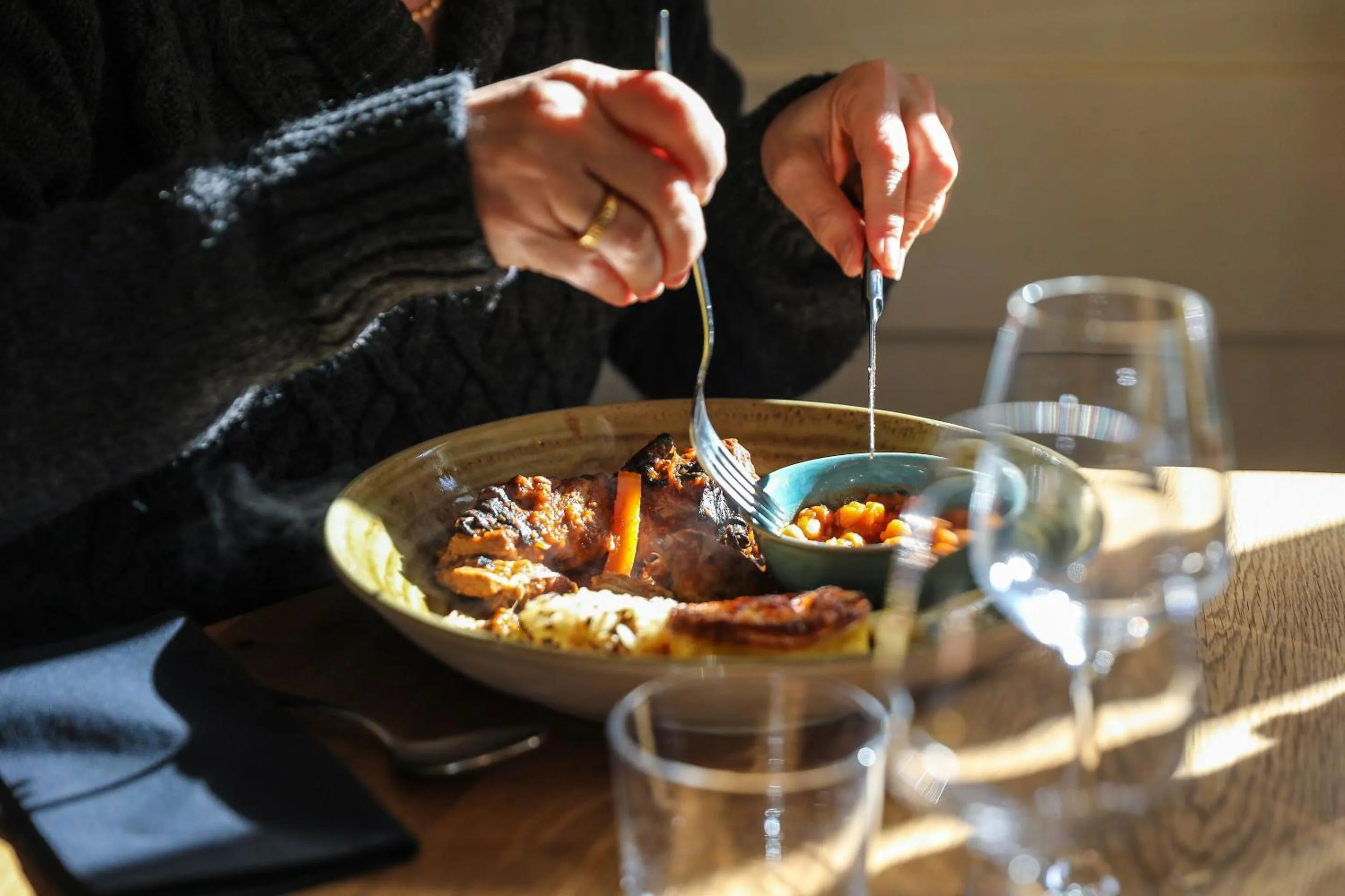 Food and drinks in Hotel O Chiroulet