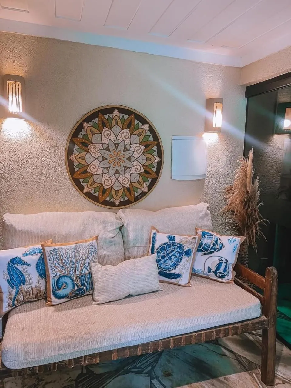 Decorative detail in Pier Beach Club