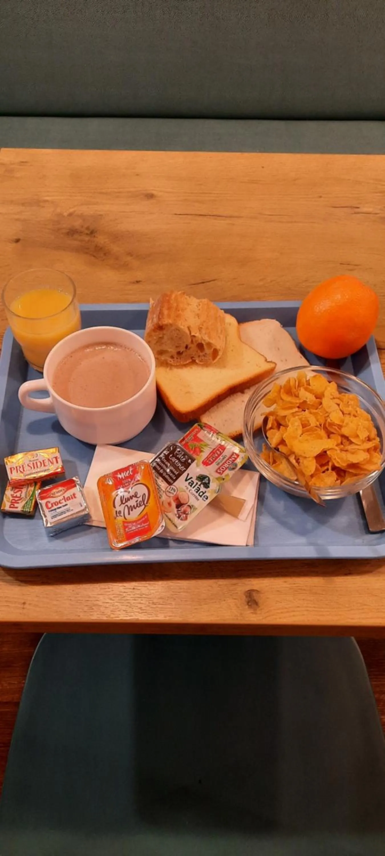 Food and drinks in hotelF1 Compiègne