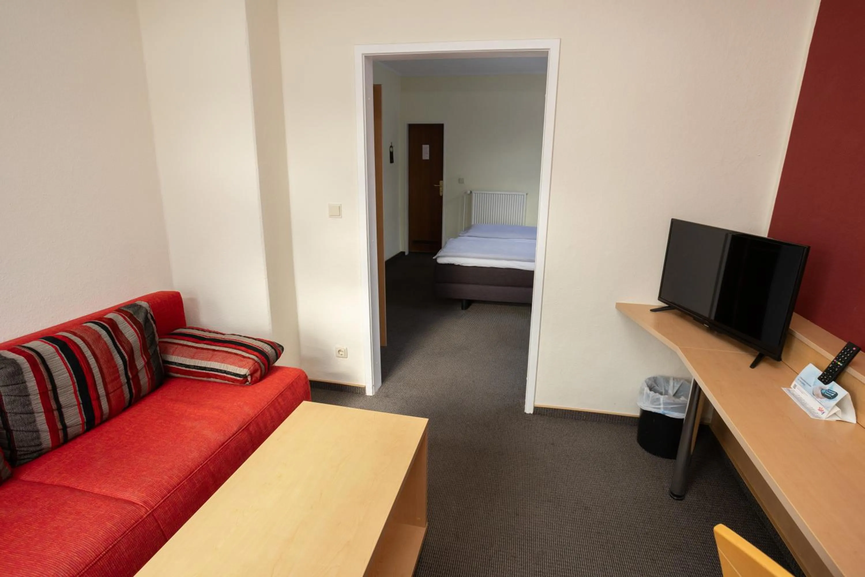 Bed in Hotel Zur Linde