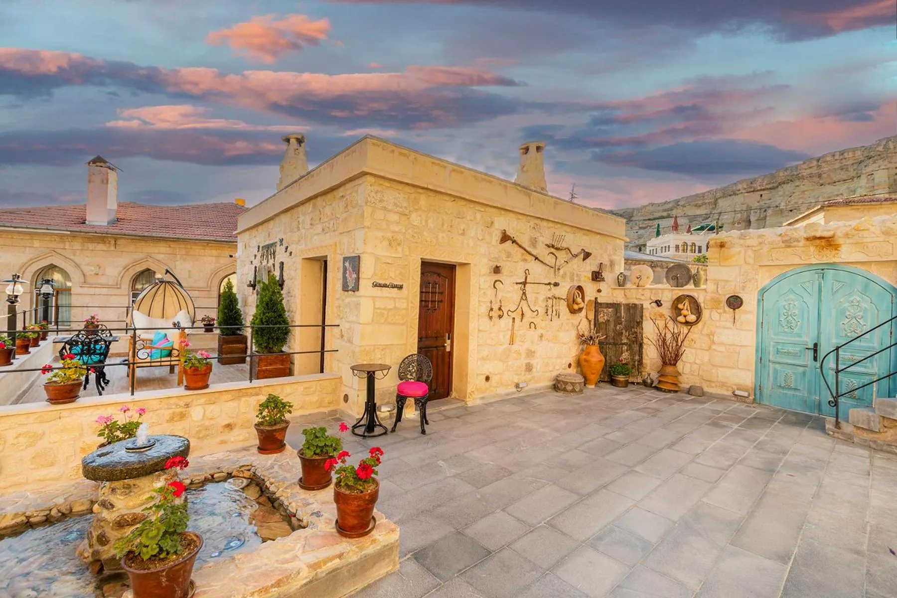 Balcony/Terrace in Elysion Cave Suites