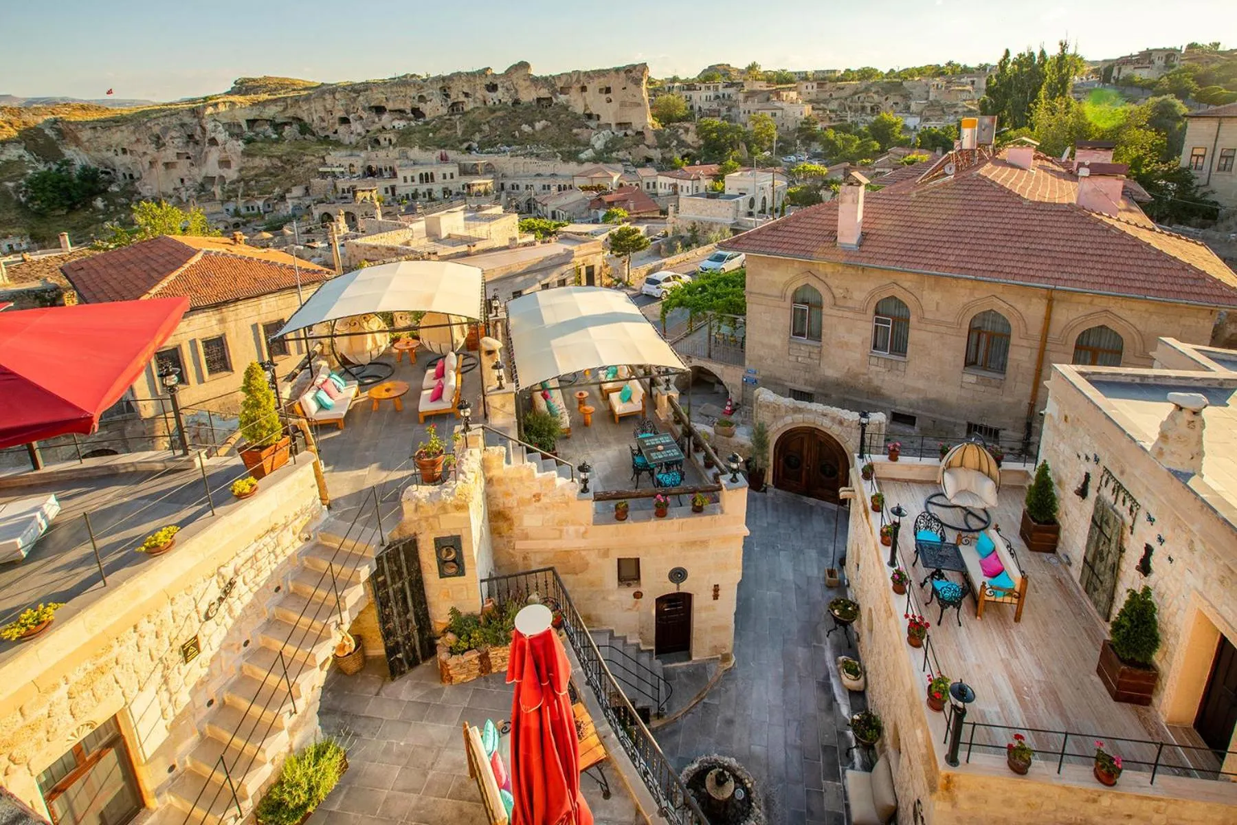 Property building in Elysion Cave Suites