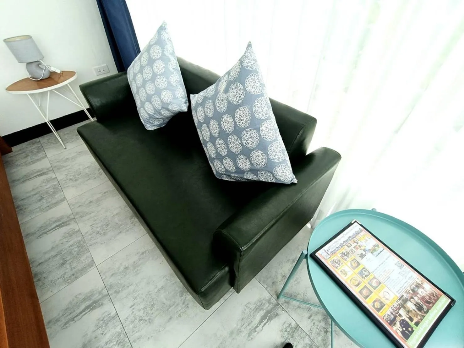 Seating area in PaiApartHotel