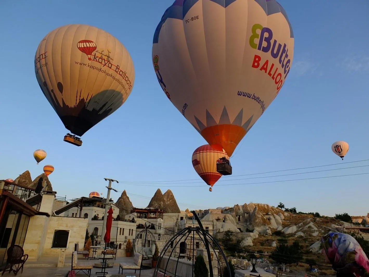 Balcony/Terrace in Balloon Cave Hotel