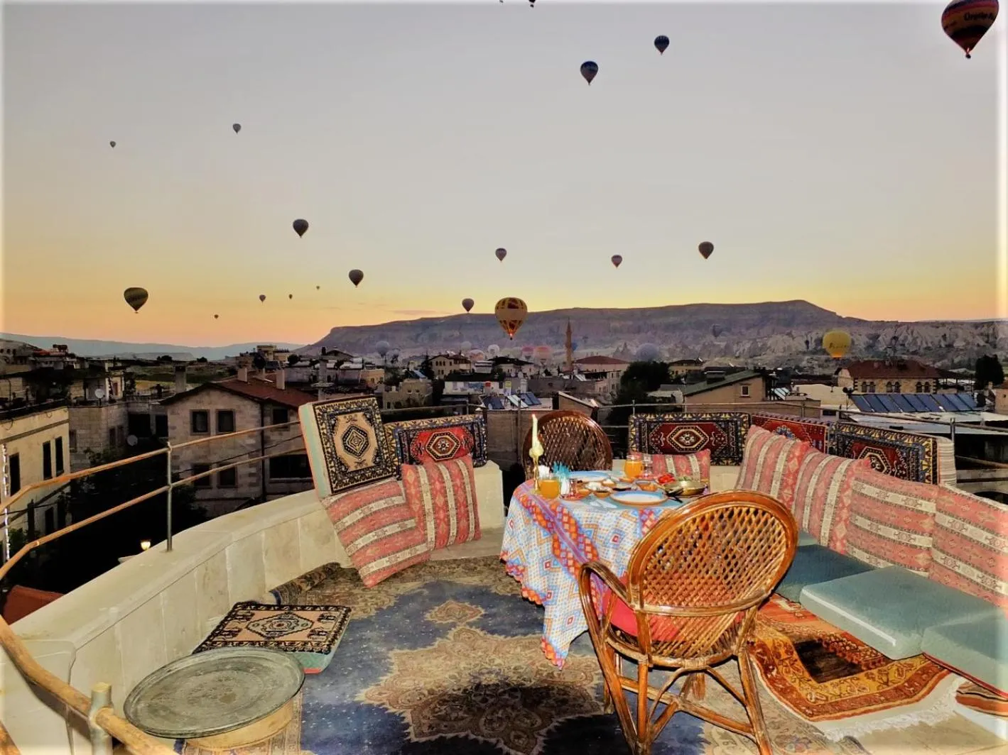 Balcony/Terrace in Balloon Cave Hotel