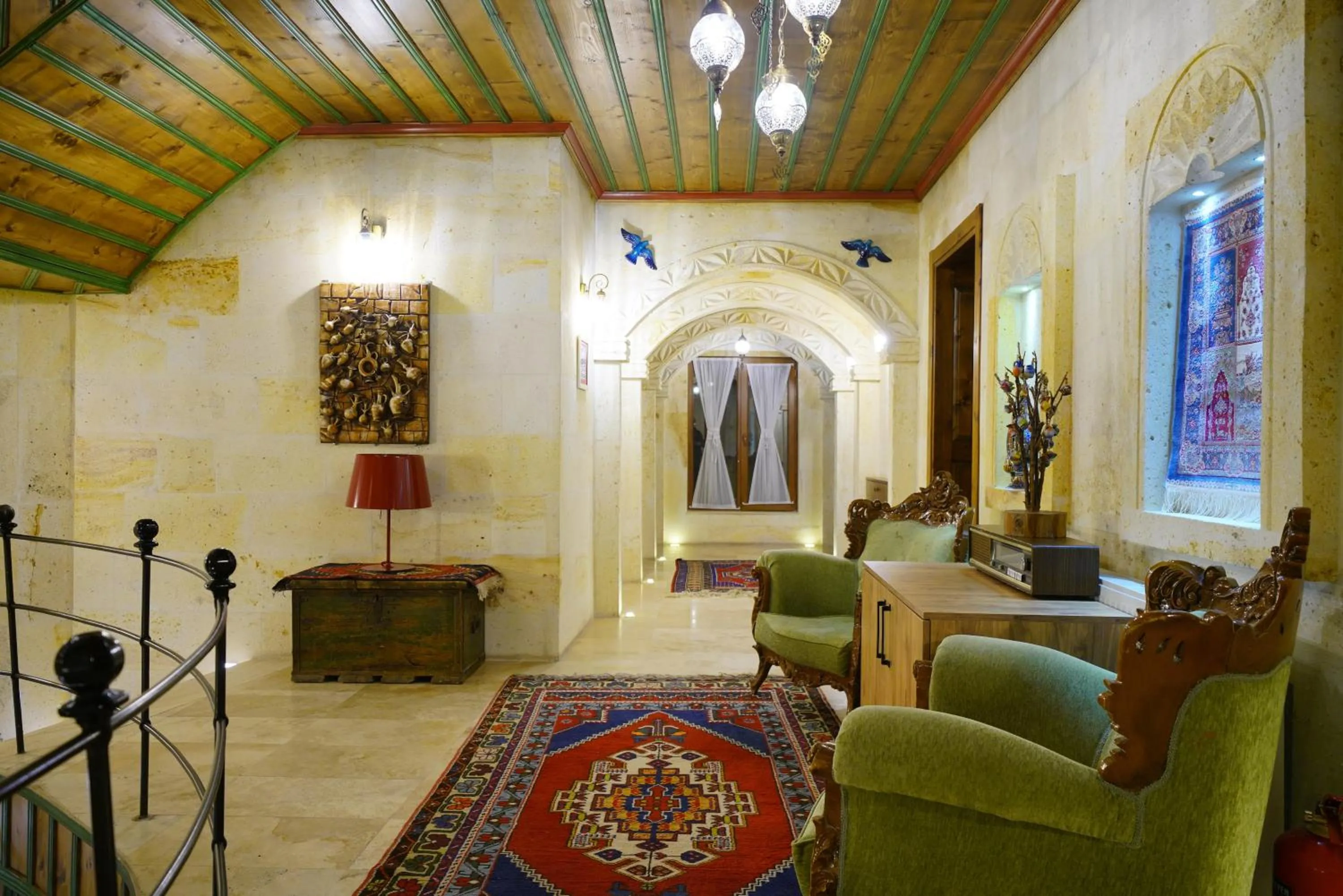 Decorative detail in Balloon Cave Hotel