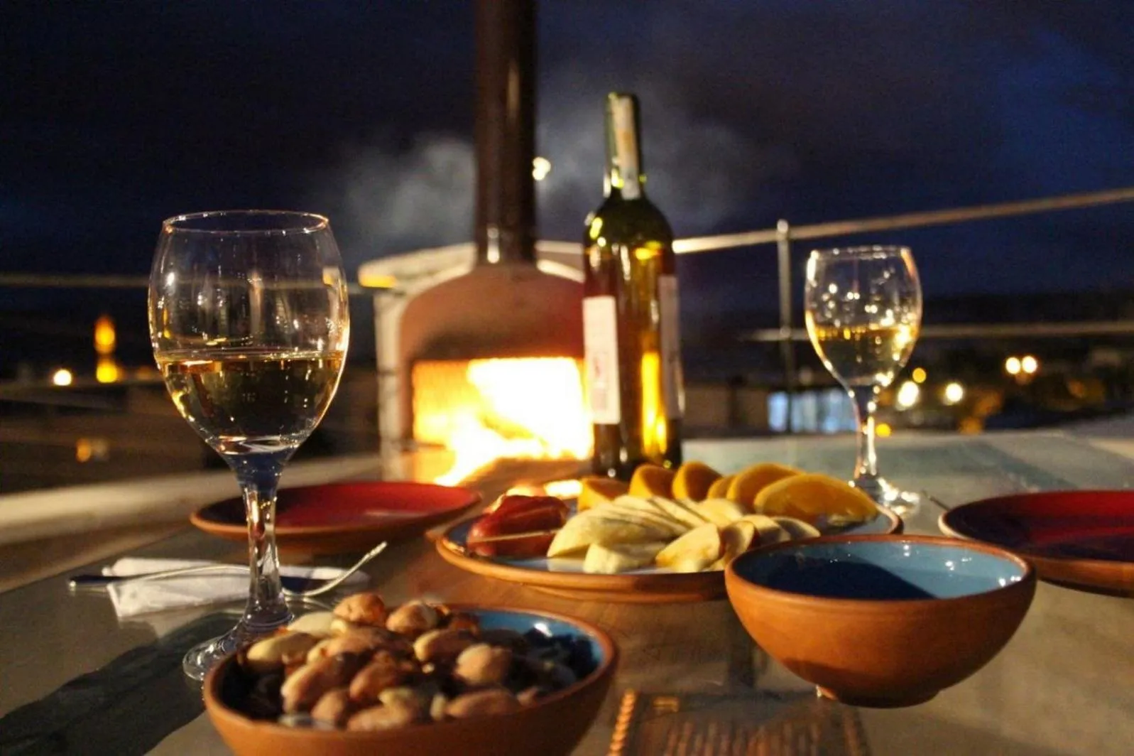 Night in Balloon Cave Hotel