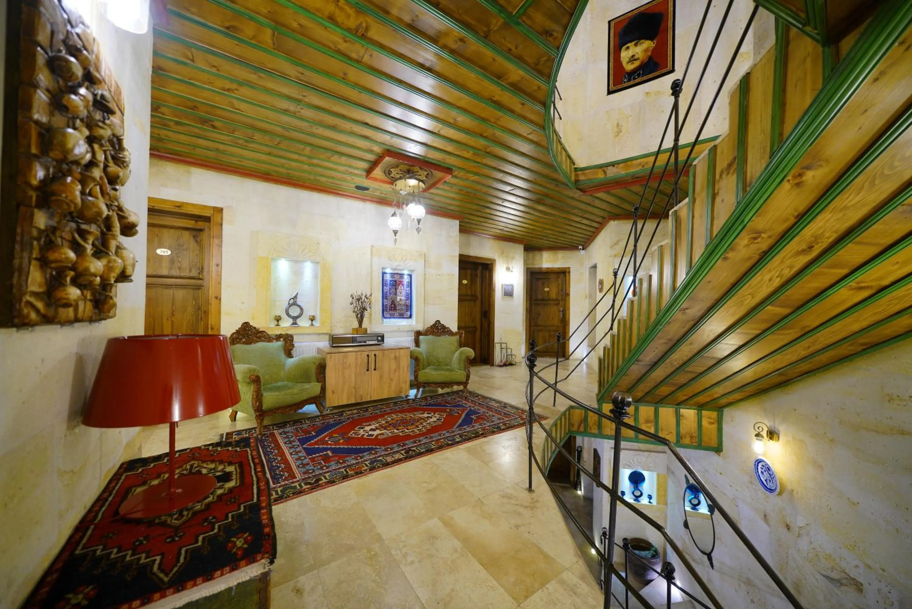 Decorative detail in Balloon Cave Hotel