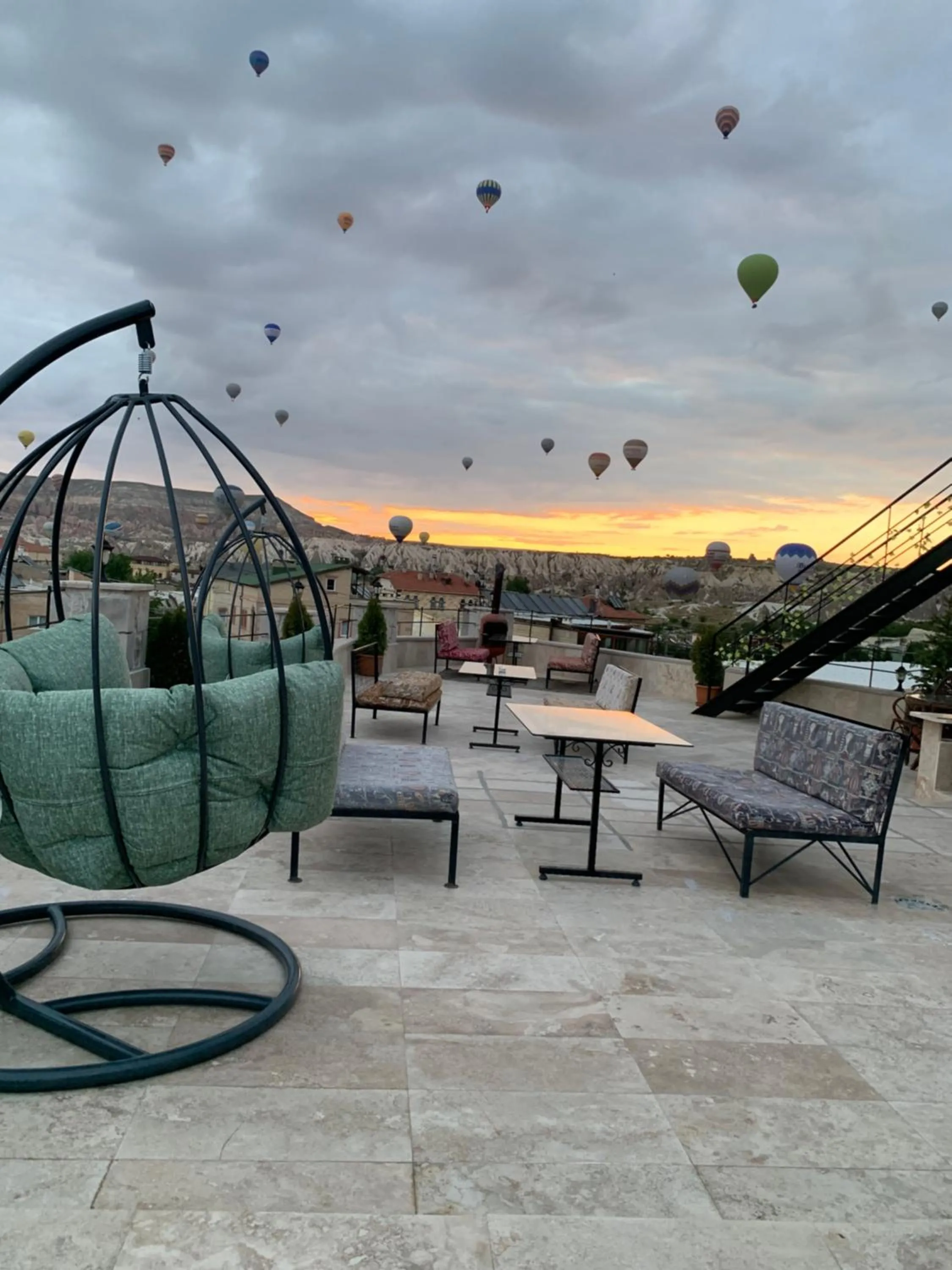 Balcony/Terrace in Balloon Cave Hotel