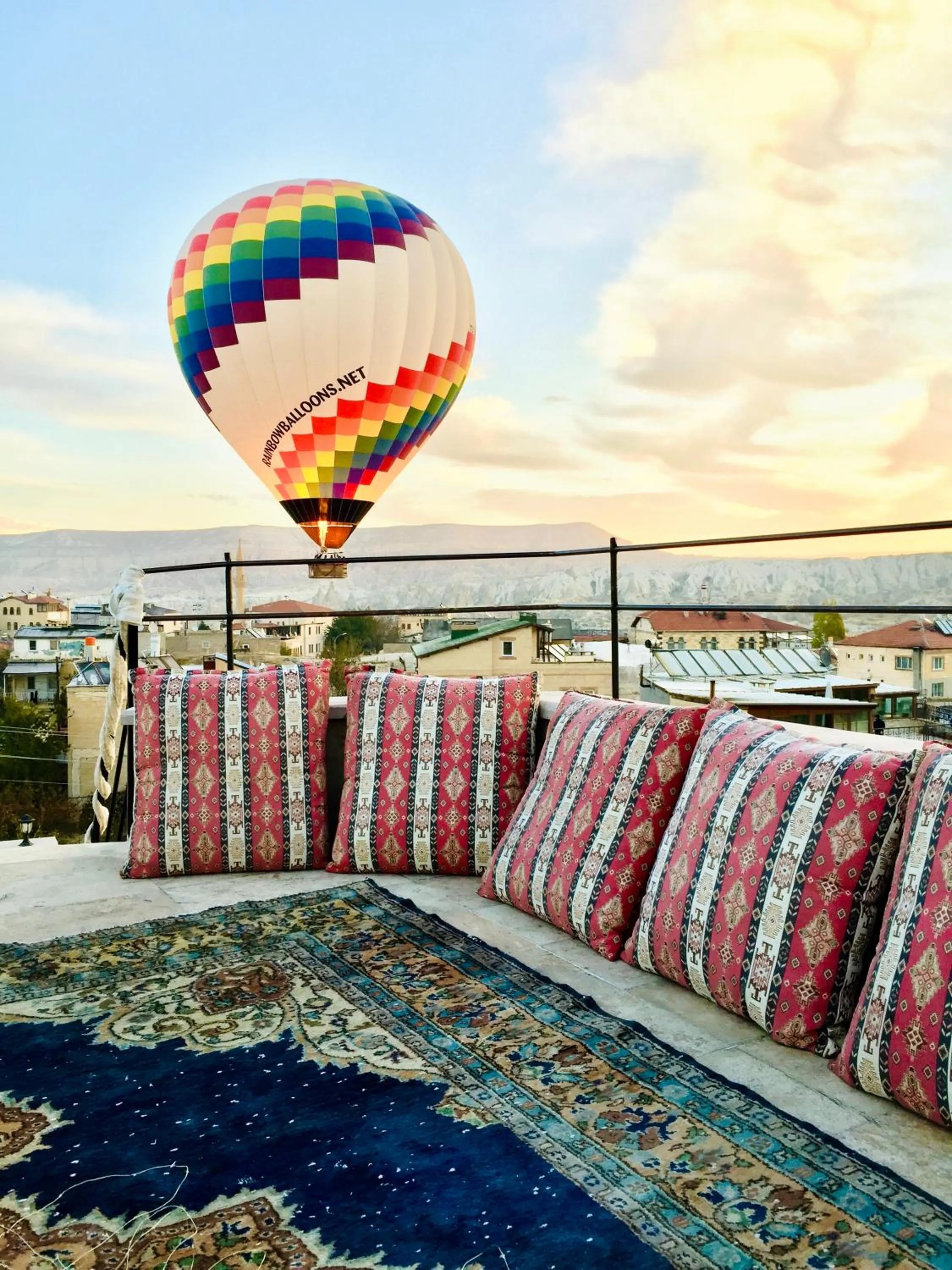 Balcony/Terrace in Balloon Cave Hotel