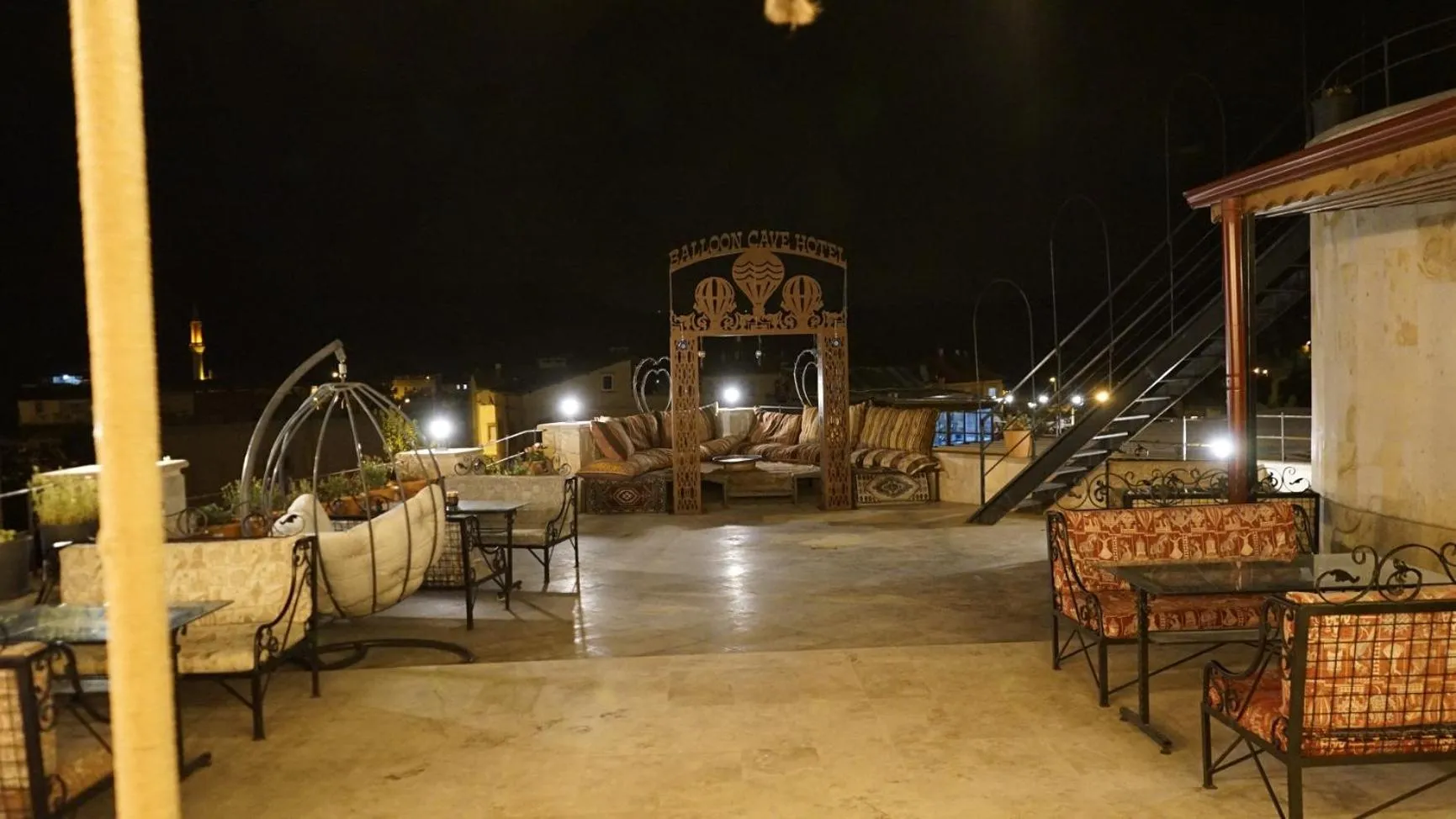 Night in Balloon Cave Hotel