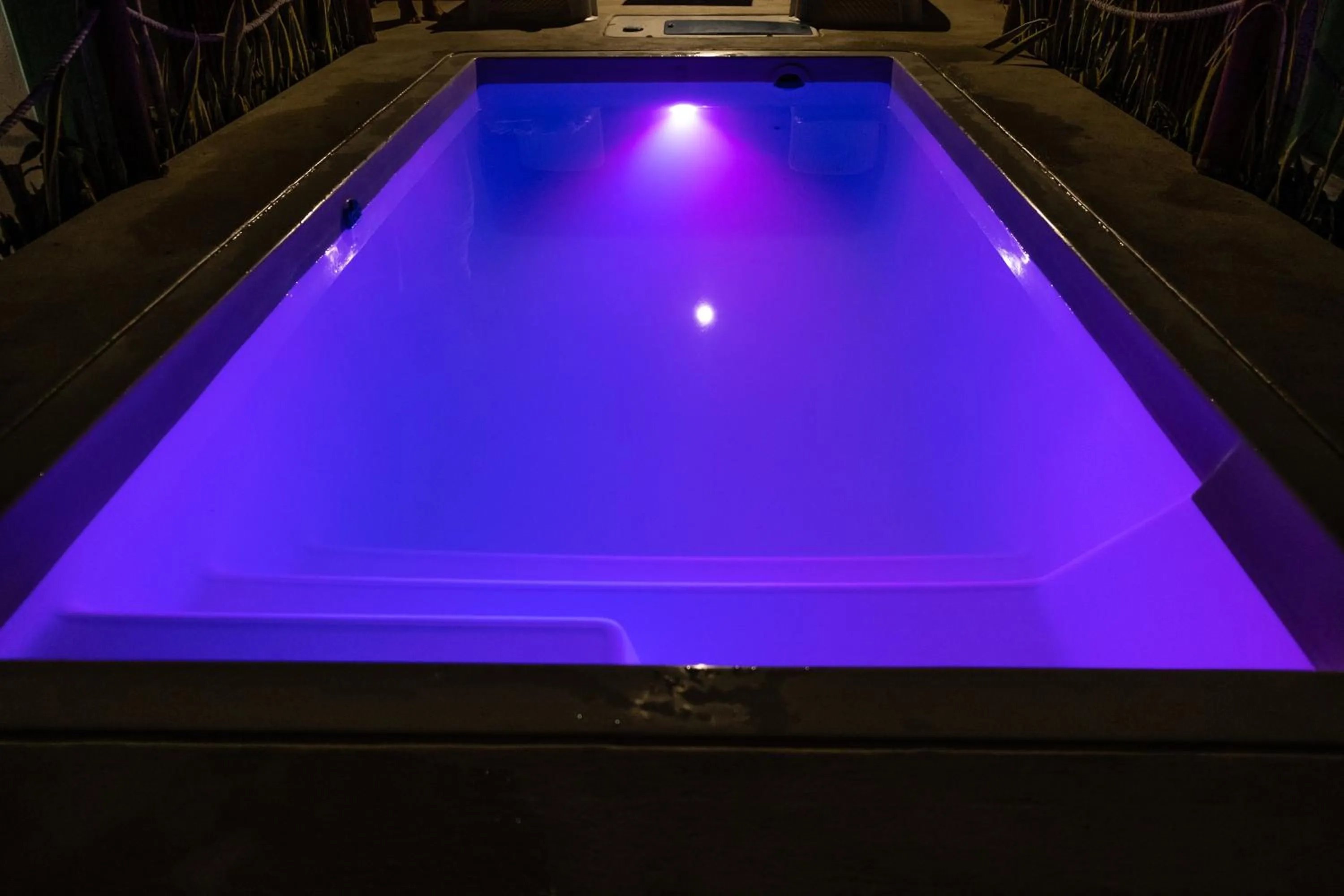 Pool view in Hotel Pelicano