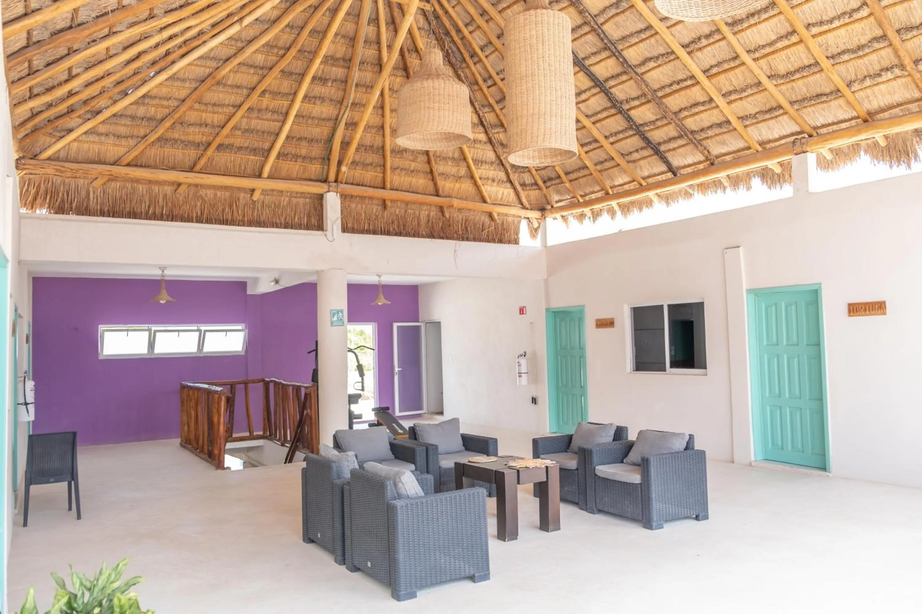 Living room in Hotel Pelicano