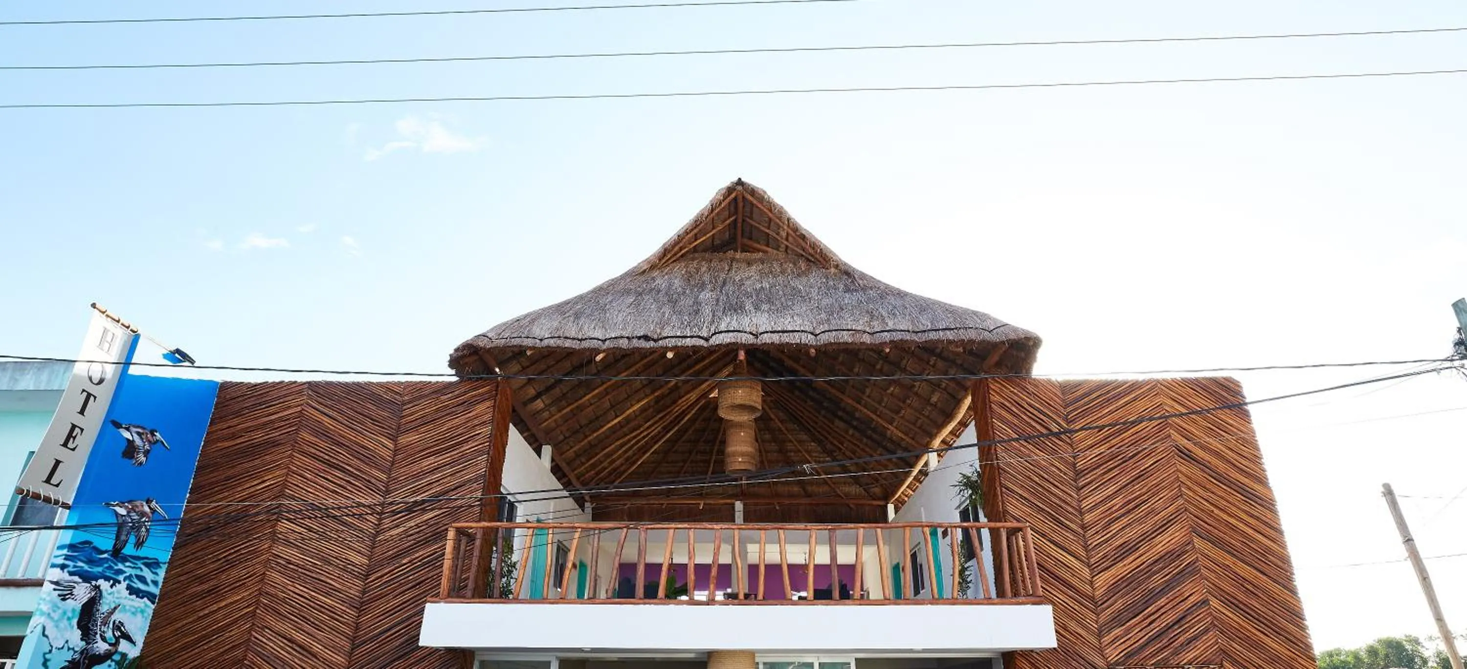 Property building in Hotel Pelicano