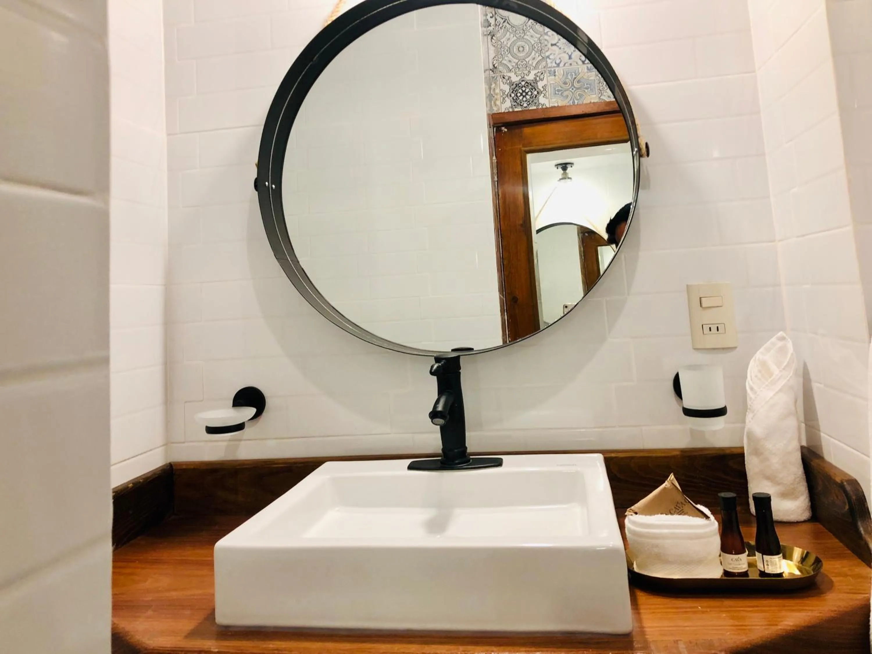 Bathroom in Hotel Boutique Casa de las Manrique