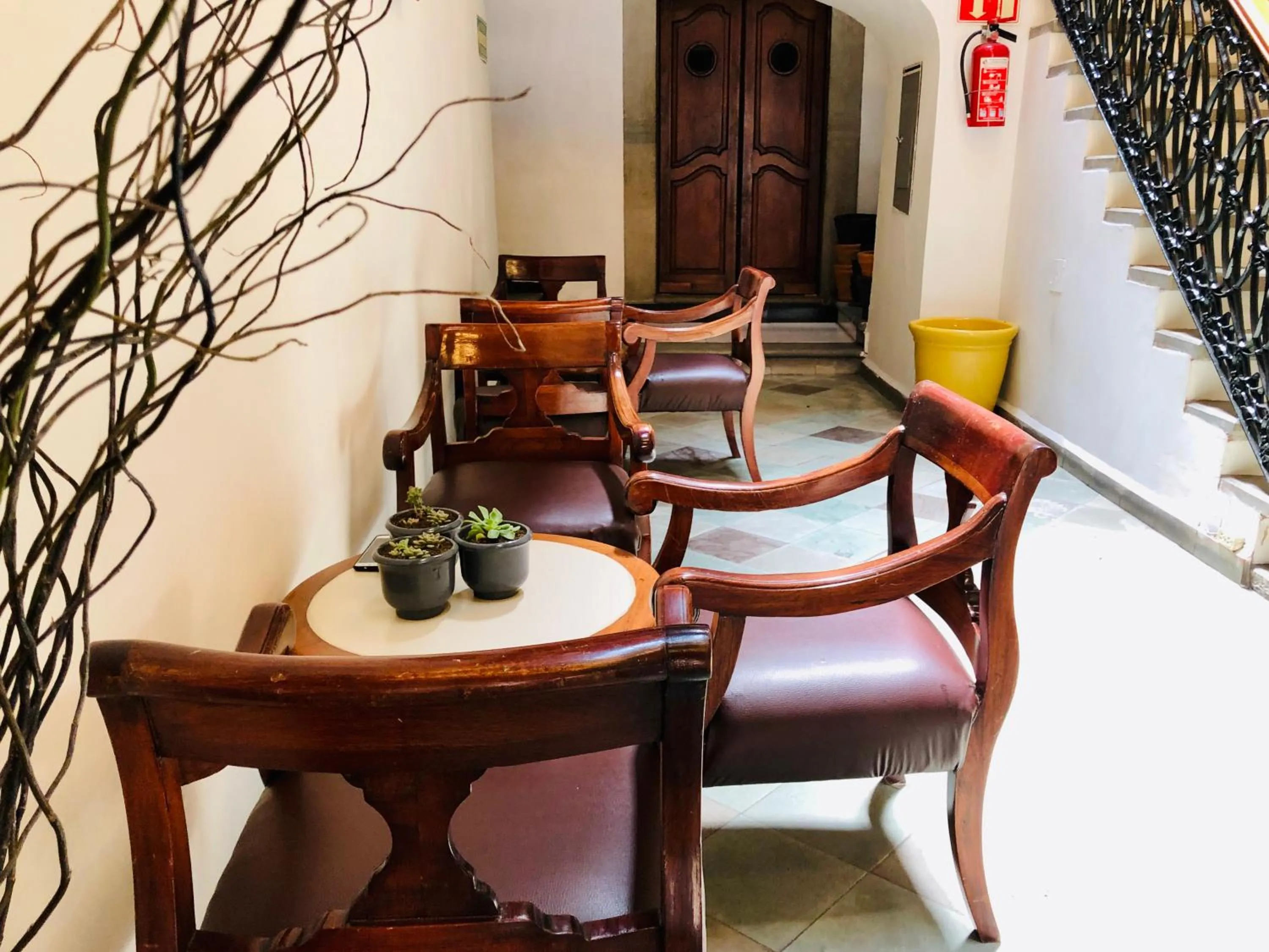 Living room in Hotel Boutique Casa de las Manrique