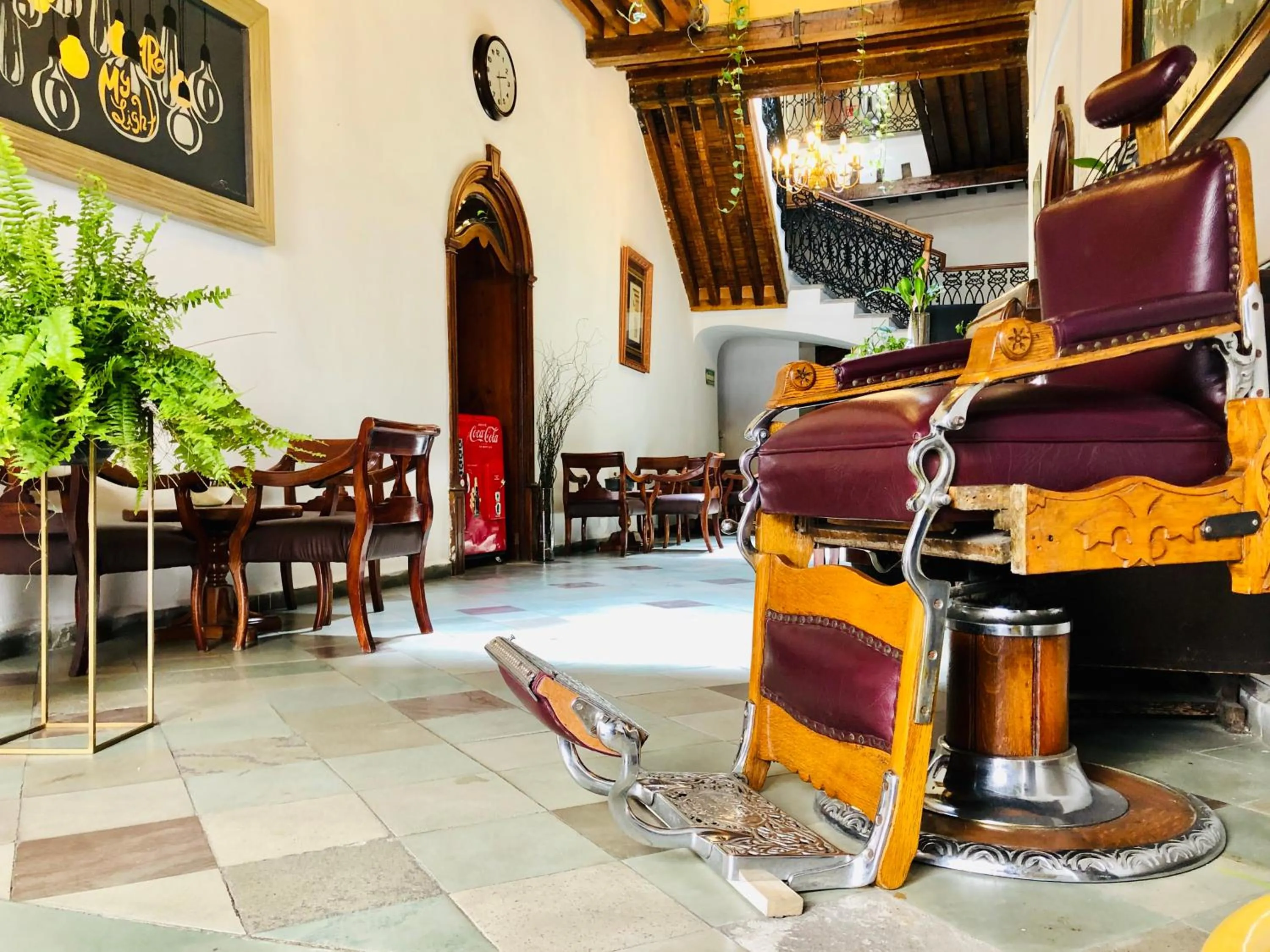 Lobby or reception in Hotel Boutique Casa de las Manrique