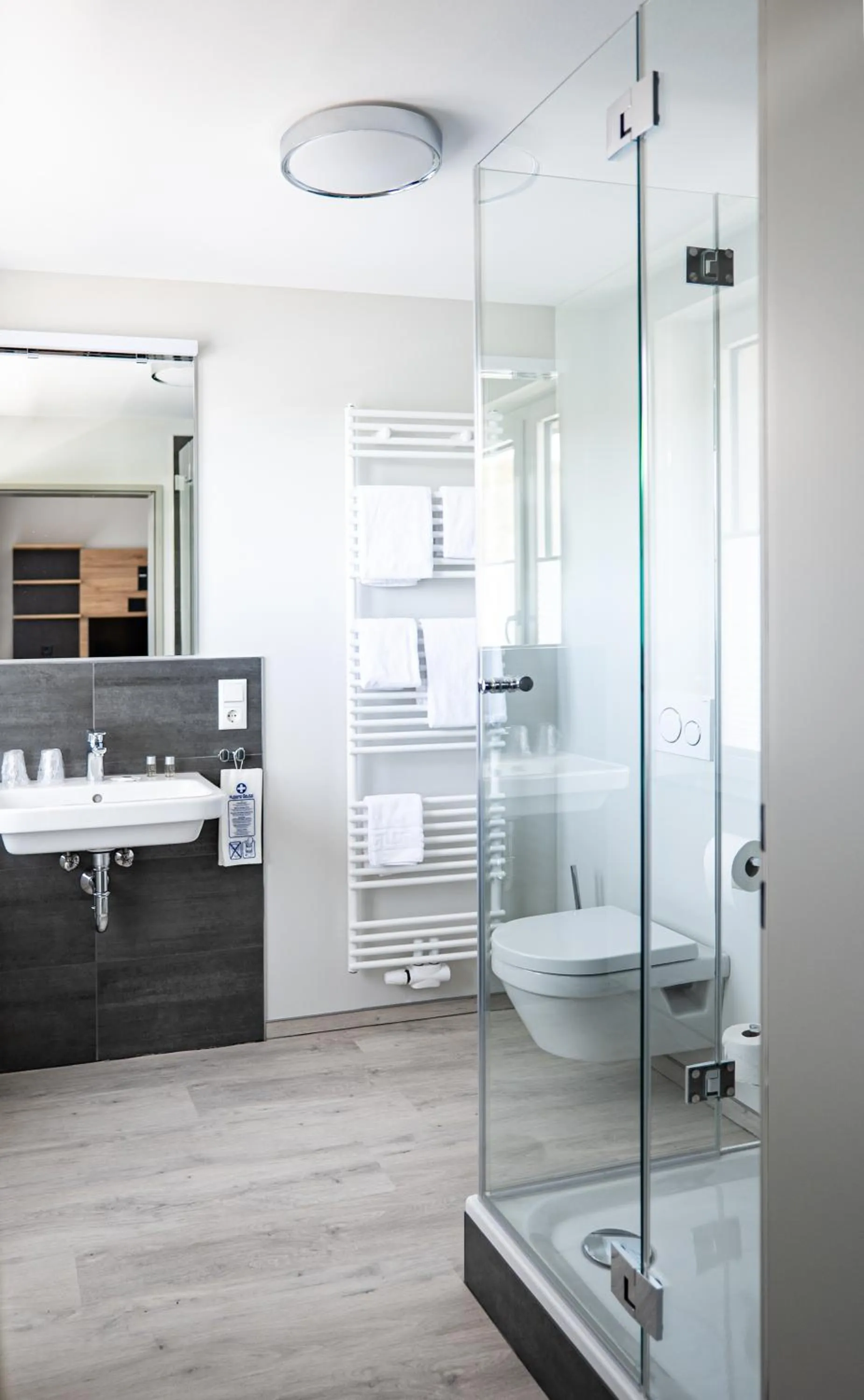 Shower in Hotel Paulushof