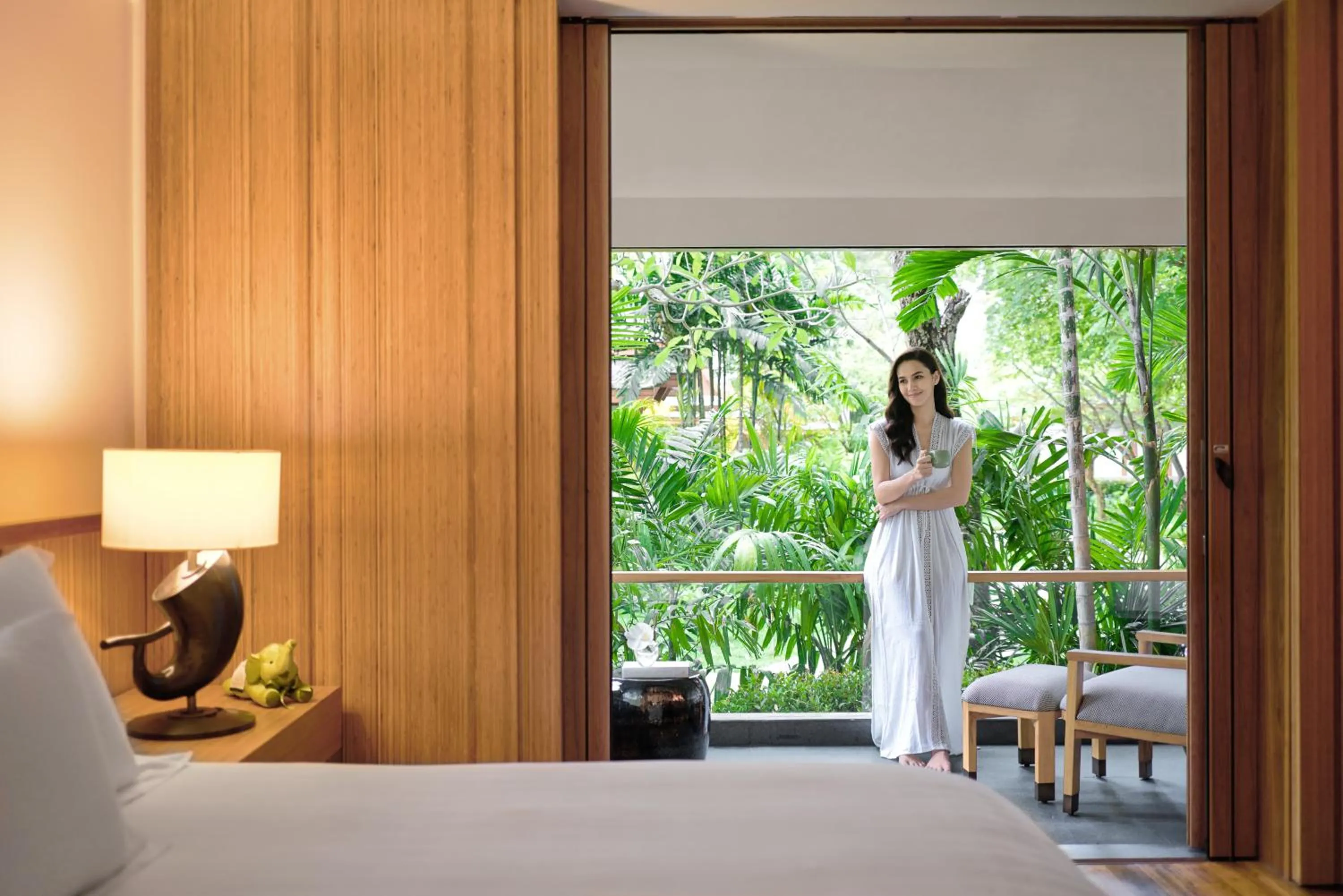 Bedroom in Chiva-Som International Health Resorts