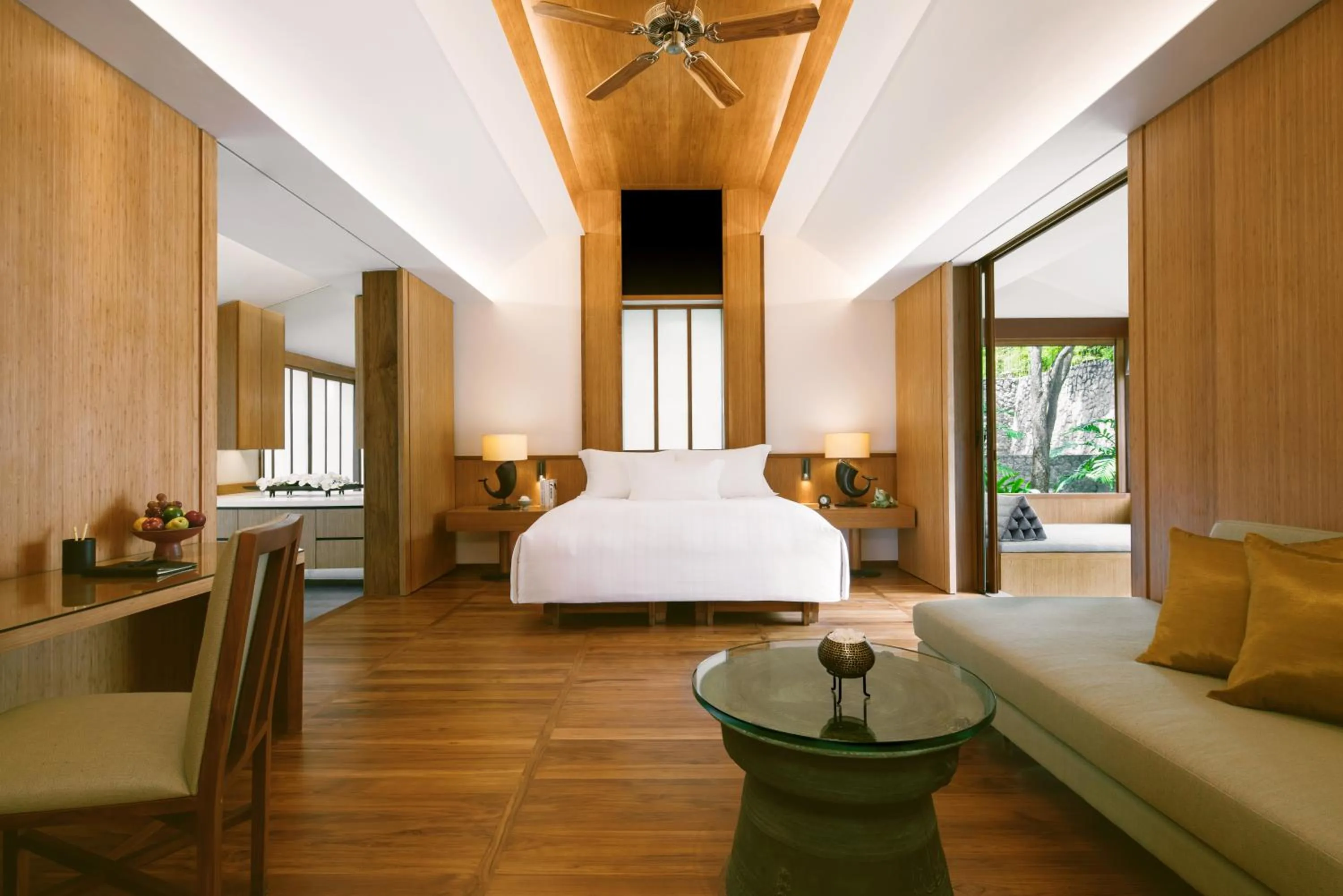 Bedroom in Chiva-Som International Health Resorts
