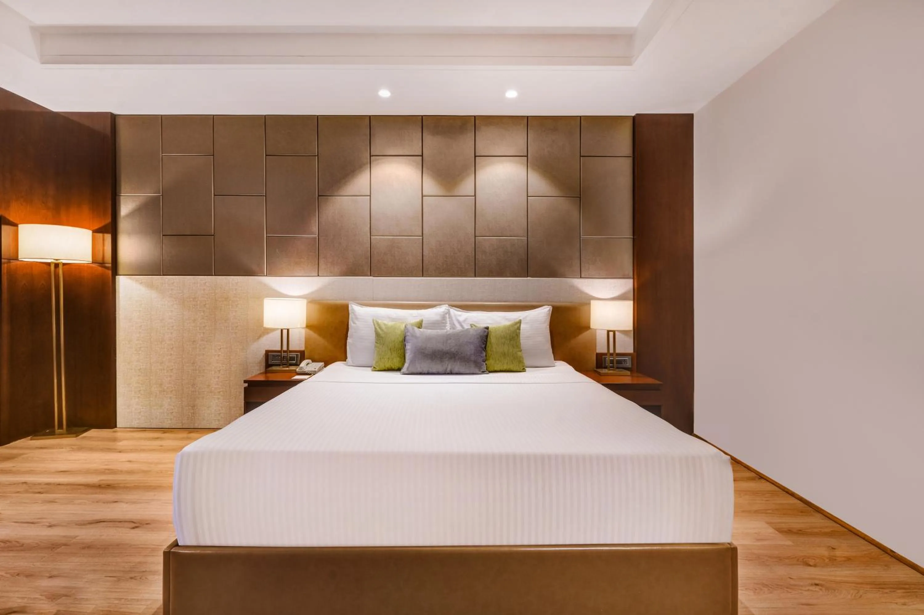 Bedroom, Bed in Lemon Tree Premier, Dwarka