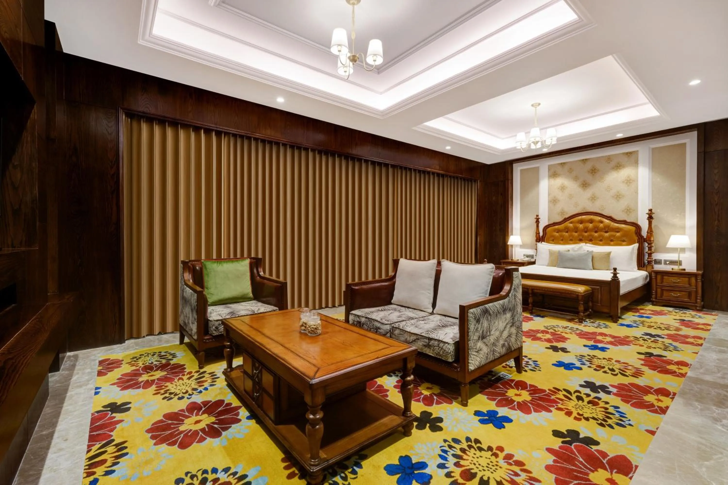 Bedroom, Bed in Lemon Tree Premier, Dwarka