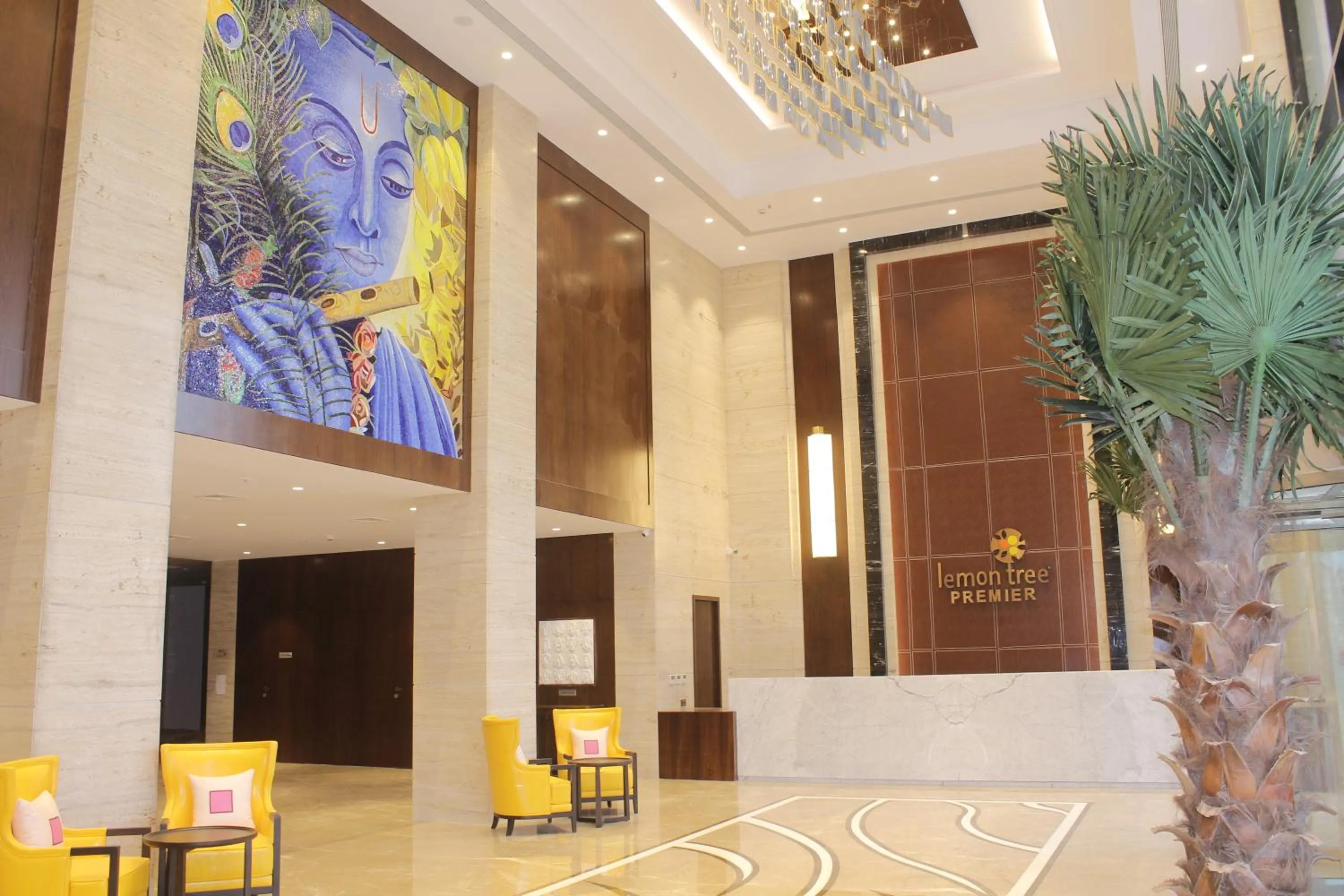 Lobby or reception in Lemon Tree Premier, Dwarka