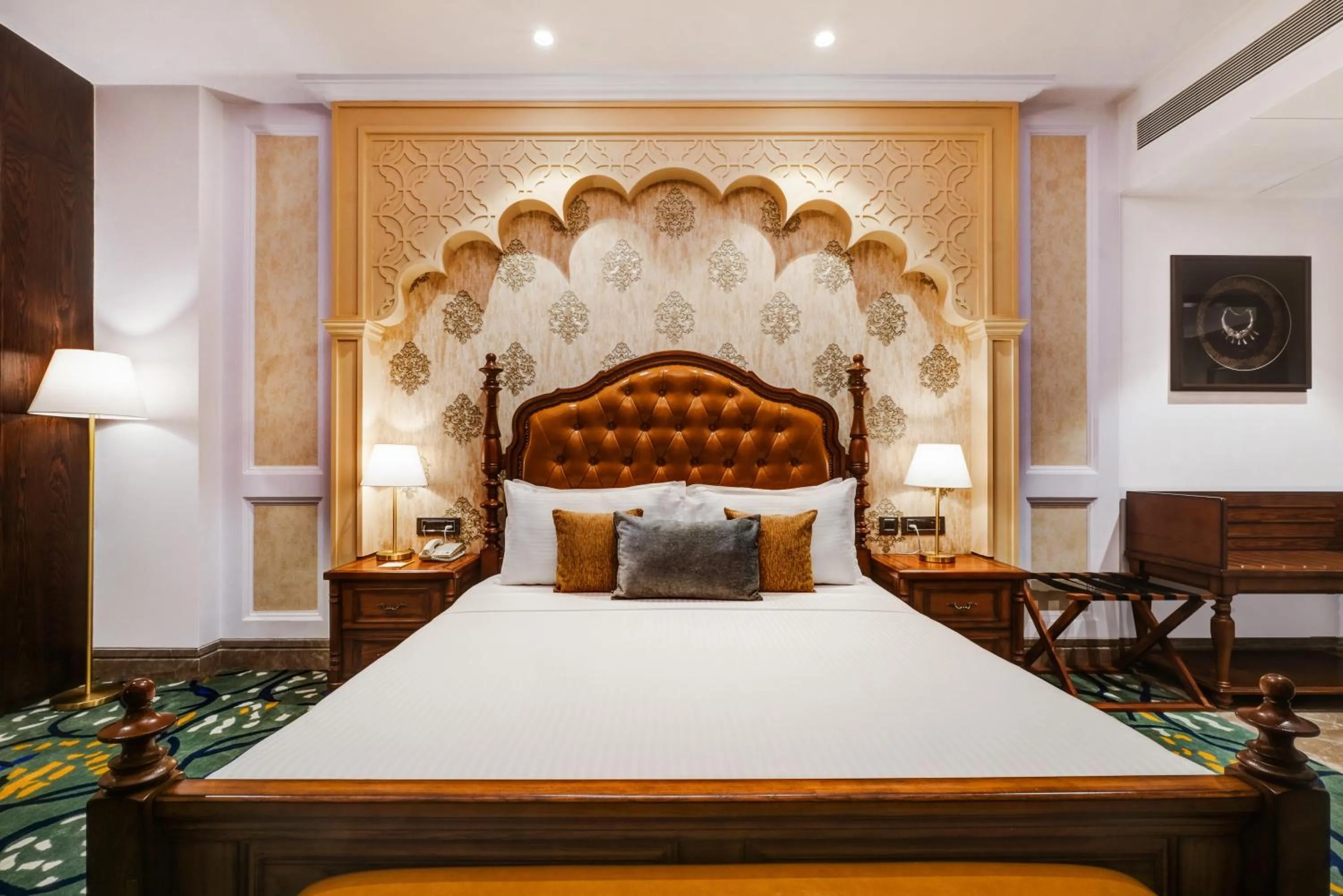 Bedroom, Bed in Lemon Tree Premier, Dwarka