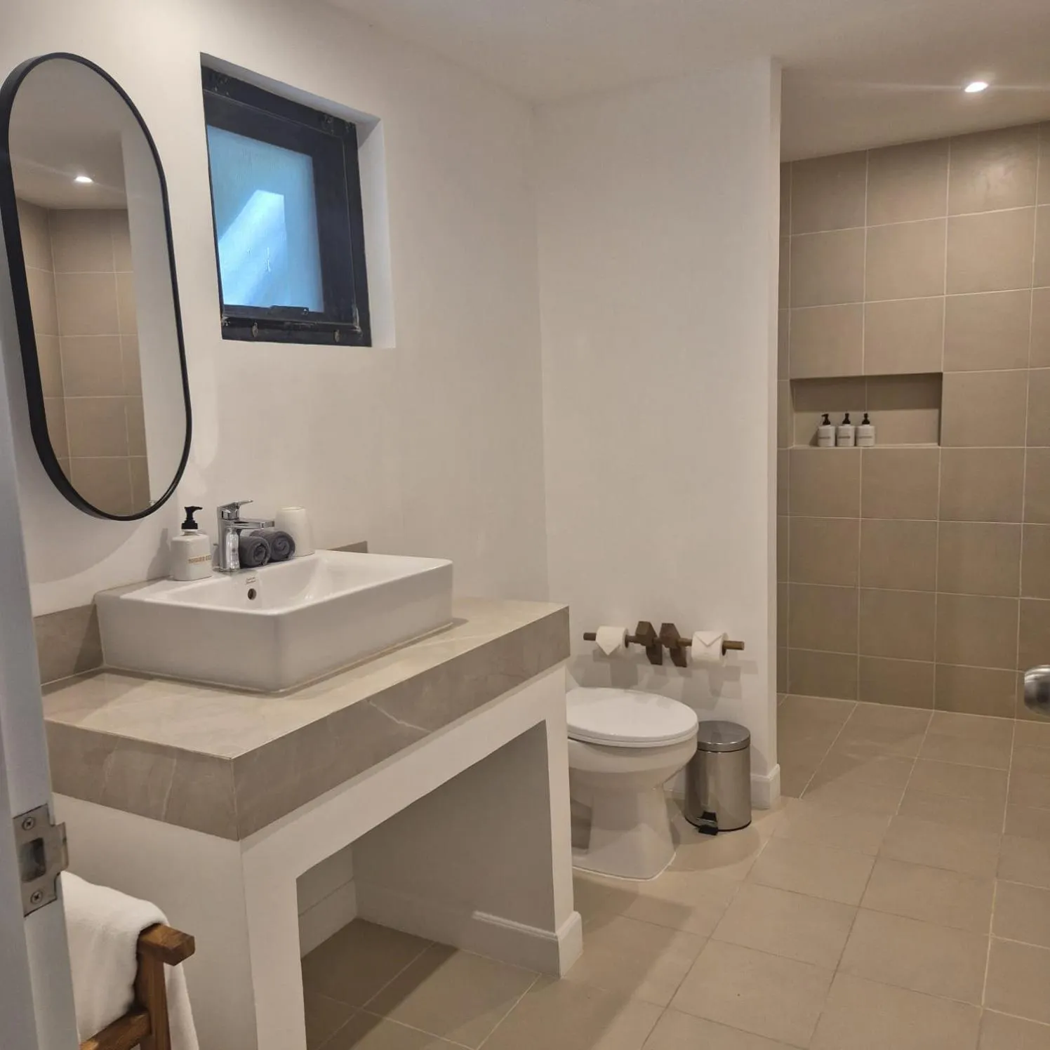 Shower in The Mooring Resort